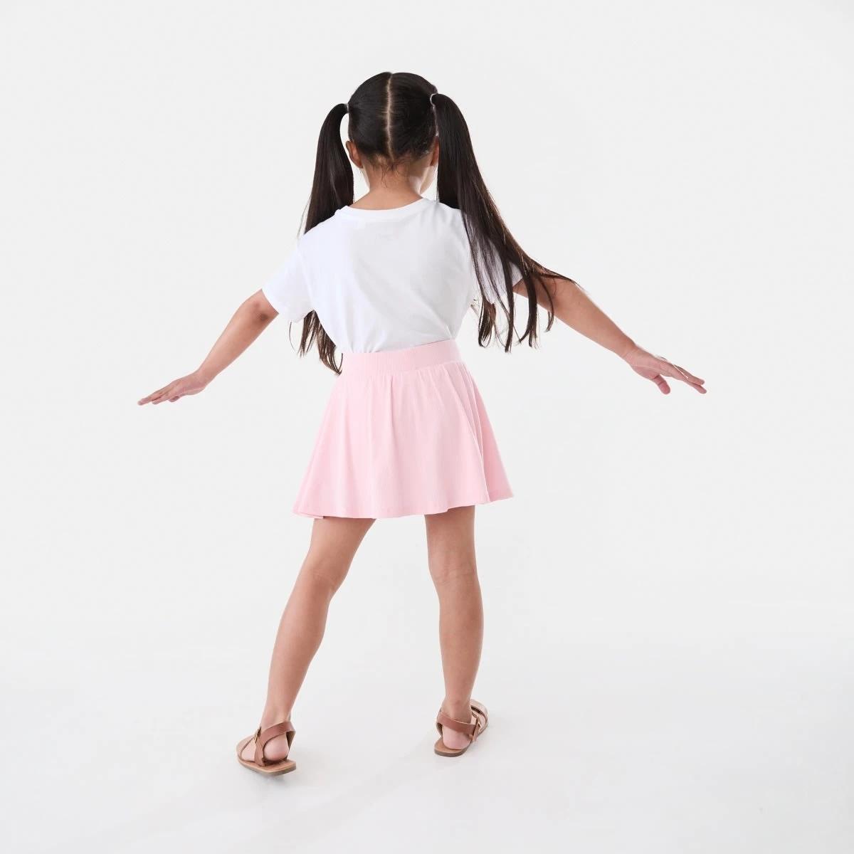 6 Rib Skort Pearl Pink, 6 of 8