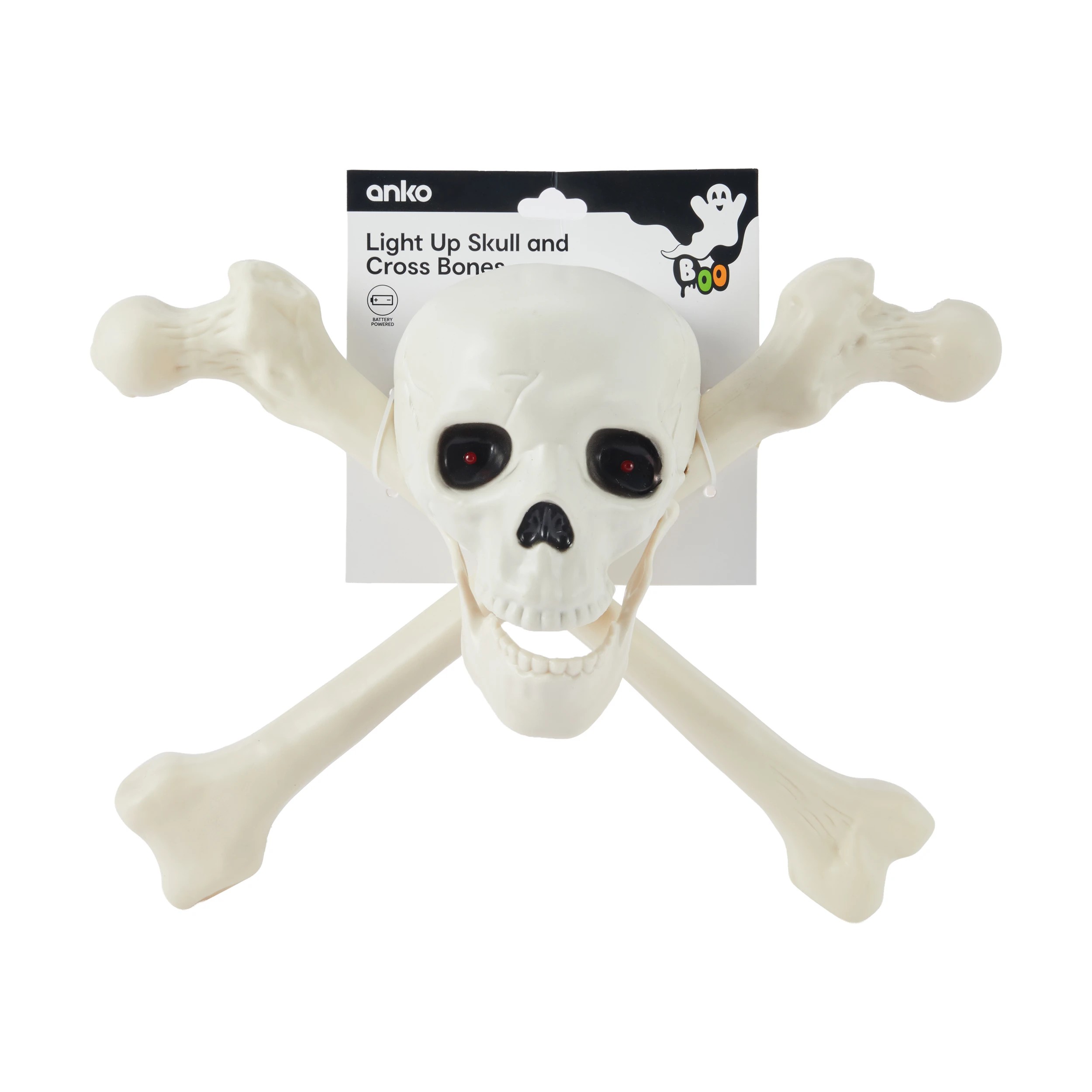 6 Light Up Skull and Cross Bones, 6 of 7