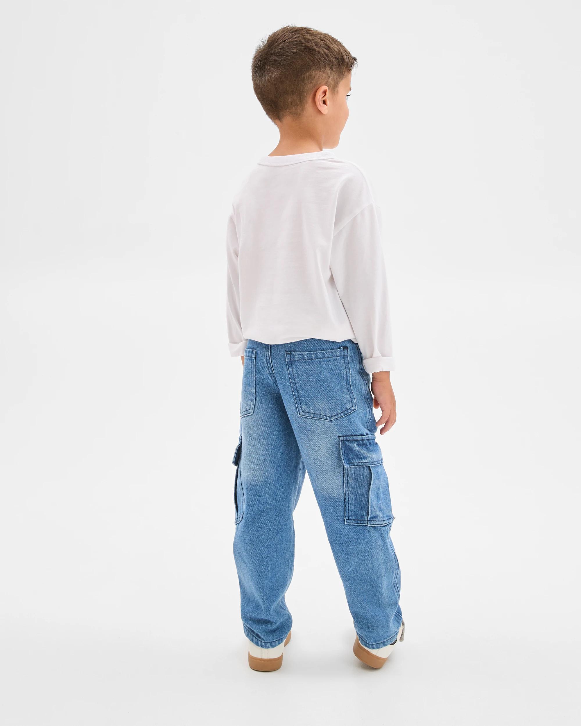 4 Pokemon Denim Jeans MID WASH, 4 of 6