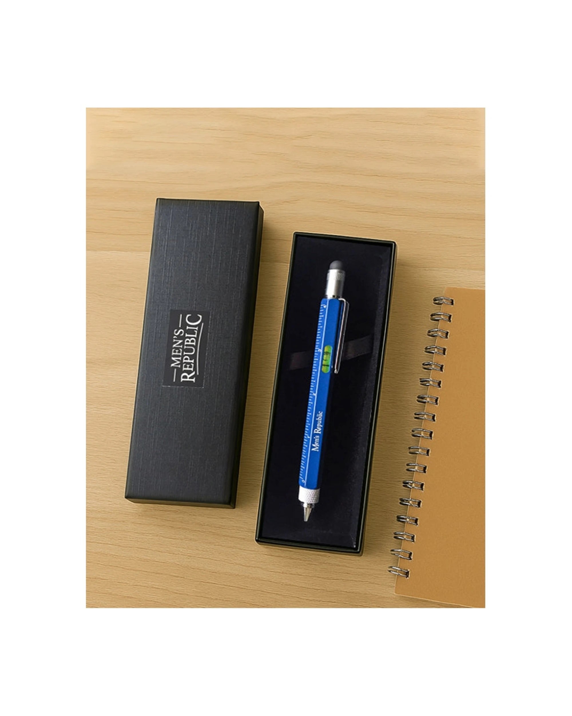 6 Men's Republic Stylus Pen Pocket Tool 9-in-1 Functions - Blue, 6 of 6