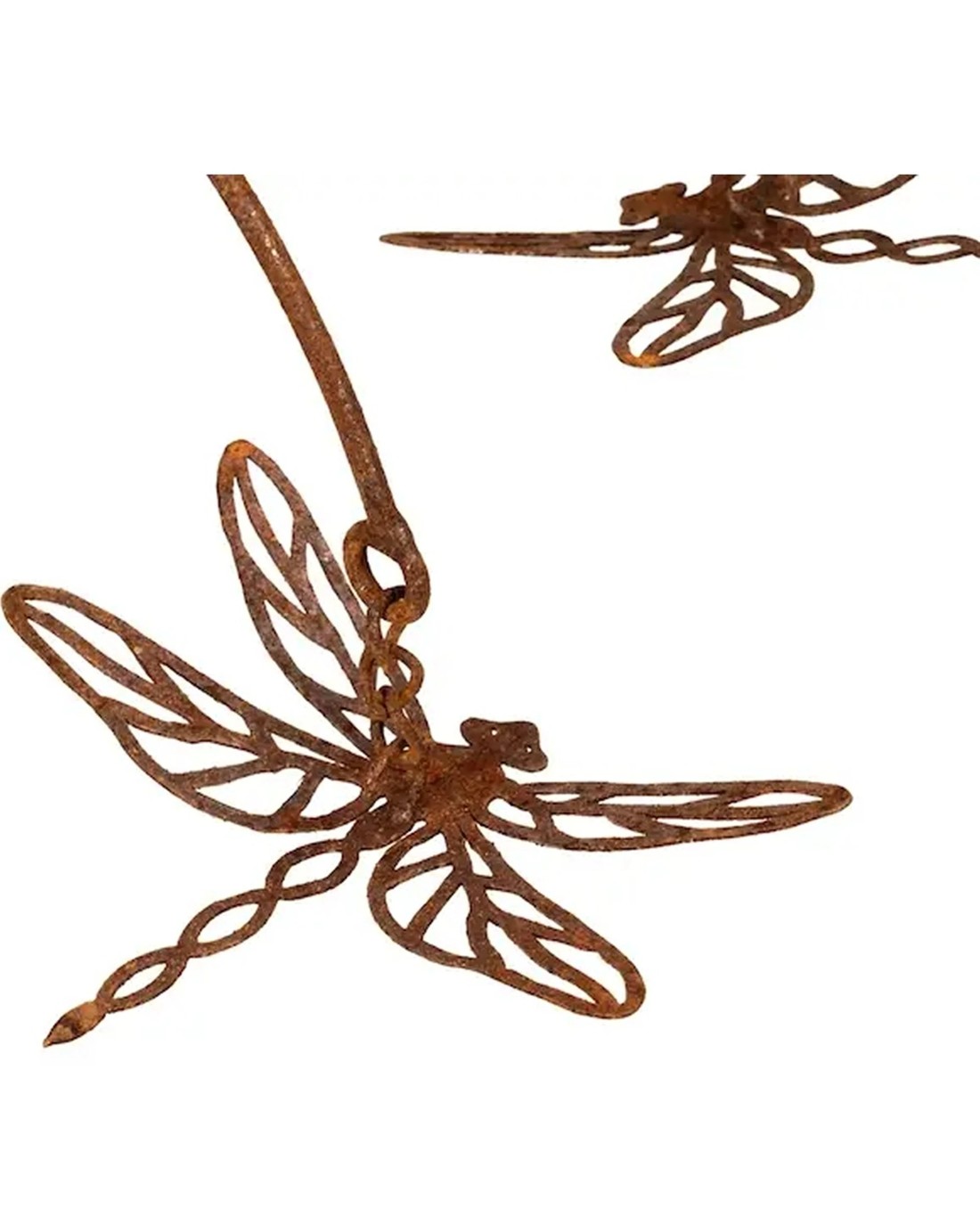 Alfresco Butterfly Dragonfly Rust Chain Garden Hanger - Bronze - Kmart
