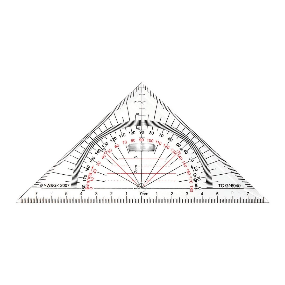 1 Mathomat Geoliner Protractor, 1 of 1