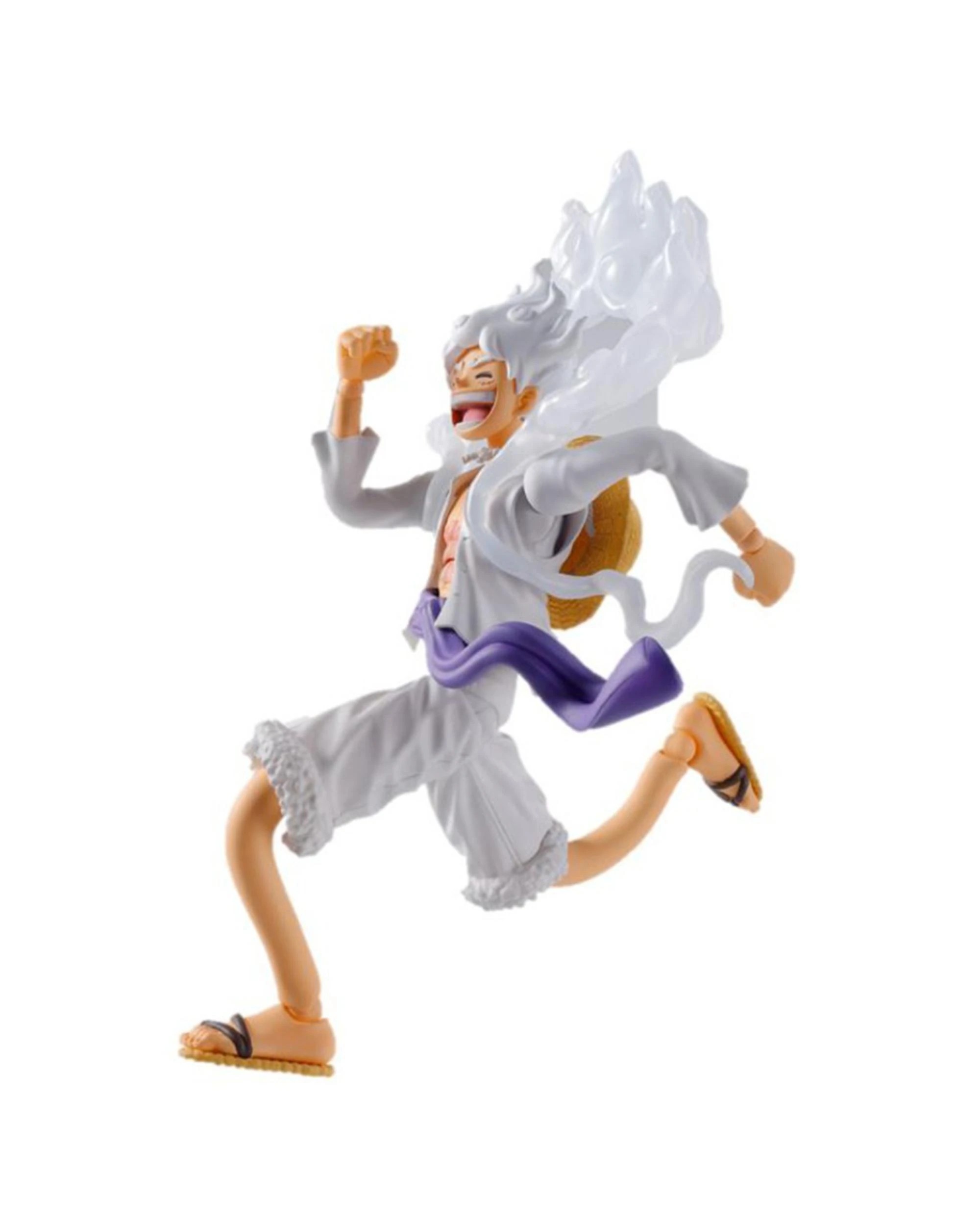 1 S.H.Figuarts Tamashii Nations One Piece Monkey D Luffy Gear 5 Action Figure, 1 of 7