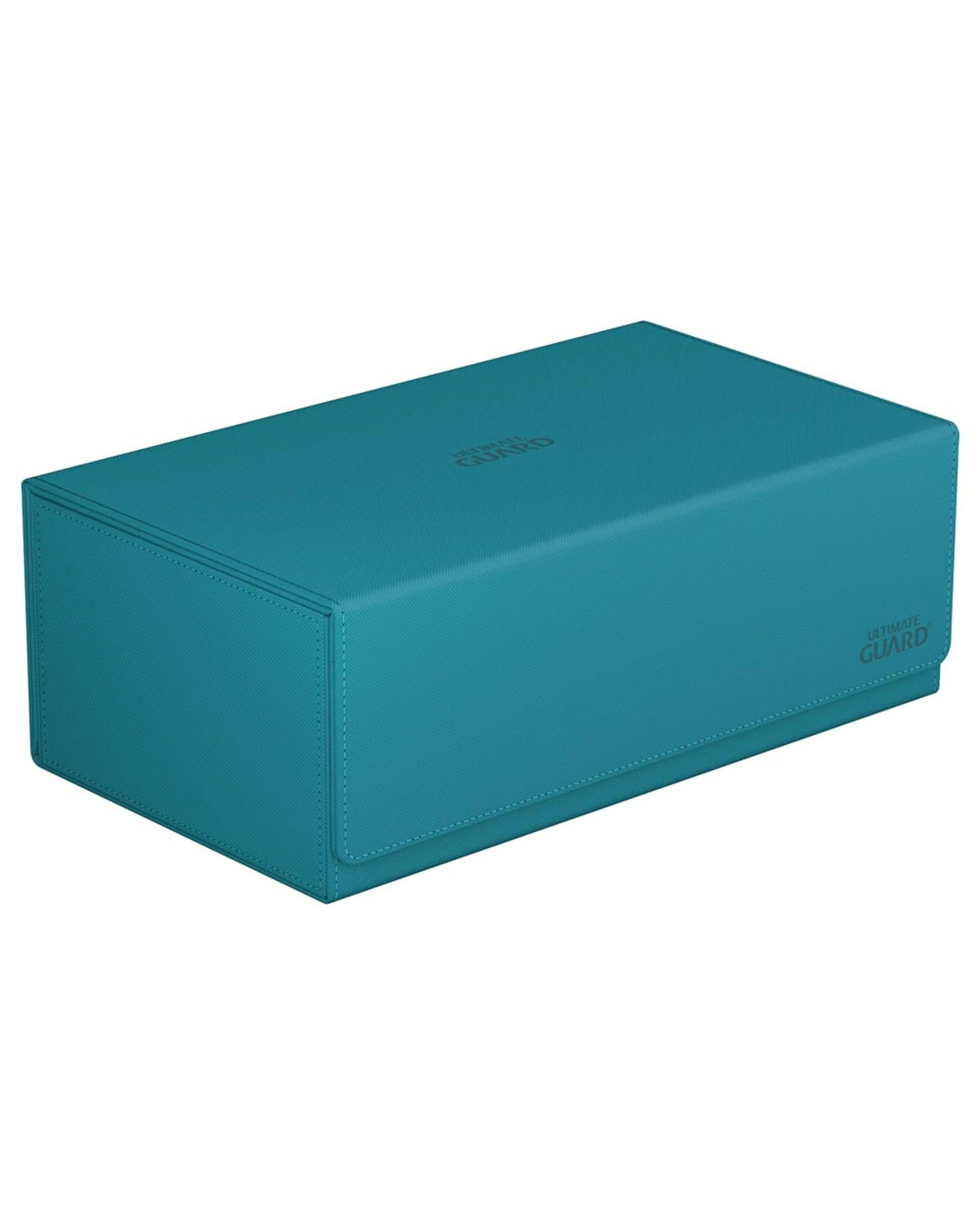 3 Ultimate Guard Arkhive 800+ Xenoskin Flip Case Standard Size Deck Box - Monocolour Petrol Blue - Multi, 3 of 6