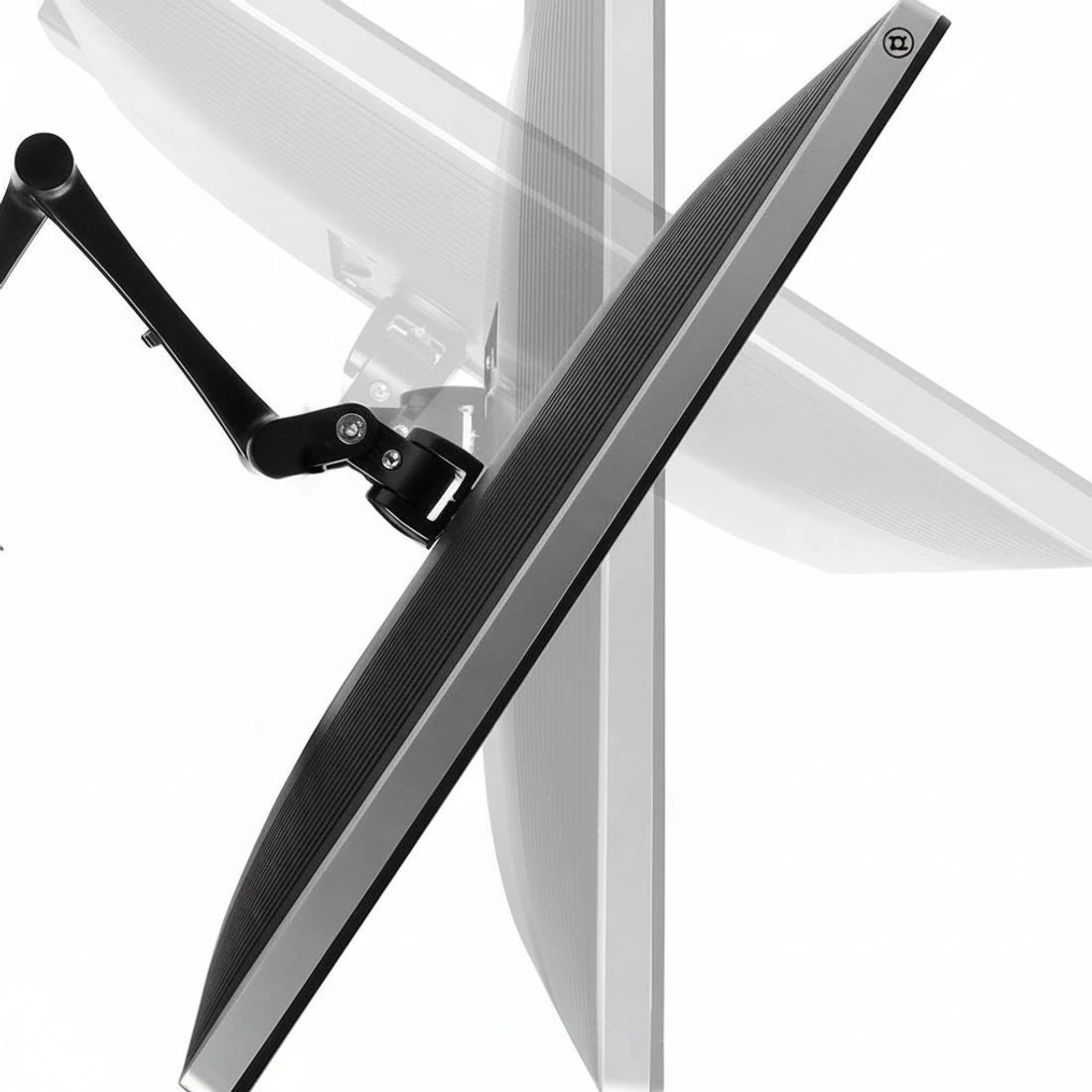 9 Artiss Monitor Arm Desk Mount Screen Holder Bracket - Black, 9 of 10