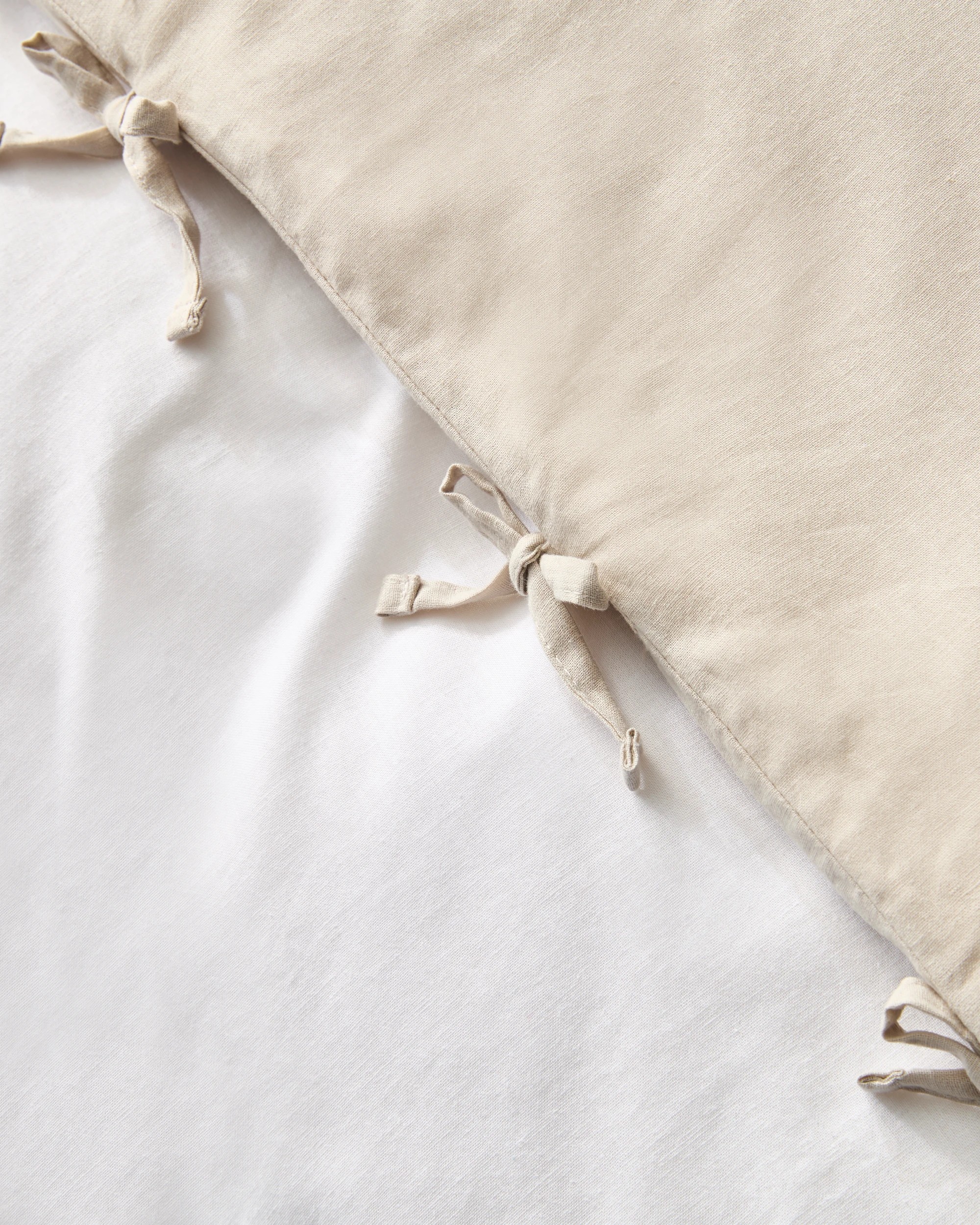3 Target Laynie Linen/Cotton Quilt Cover Set - Queen Bed - White, 3 of 5