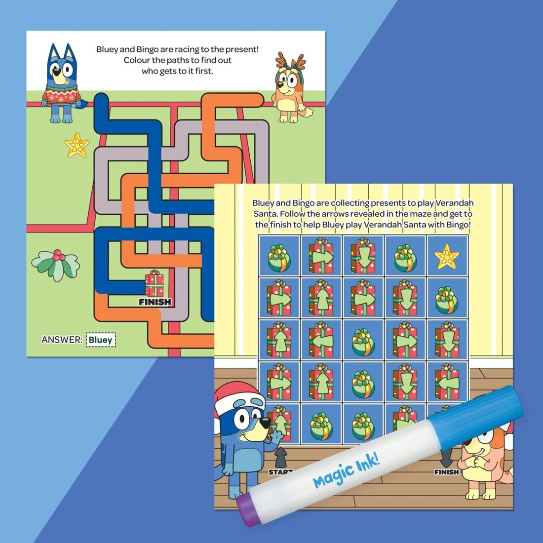 5 INKredibles Bluey Mess Free Magic Ink Pictures! - Book, 5 of 5