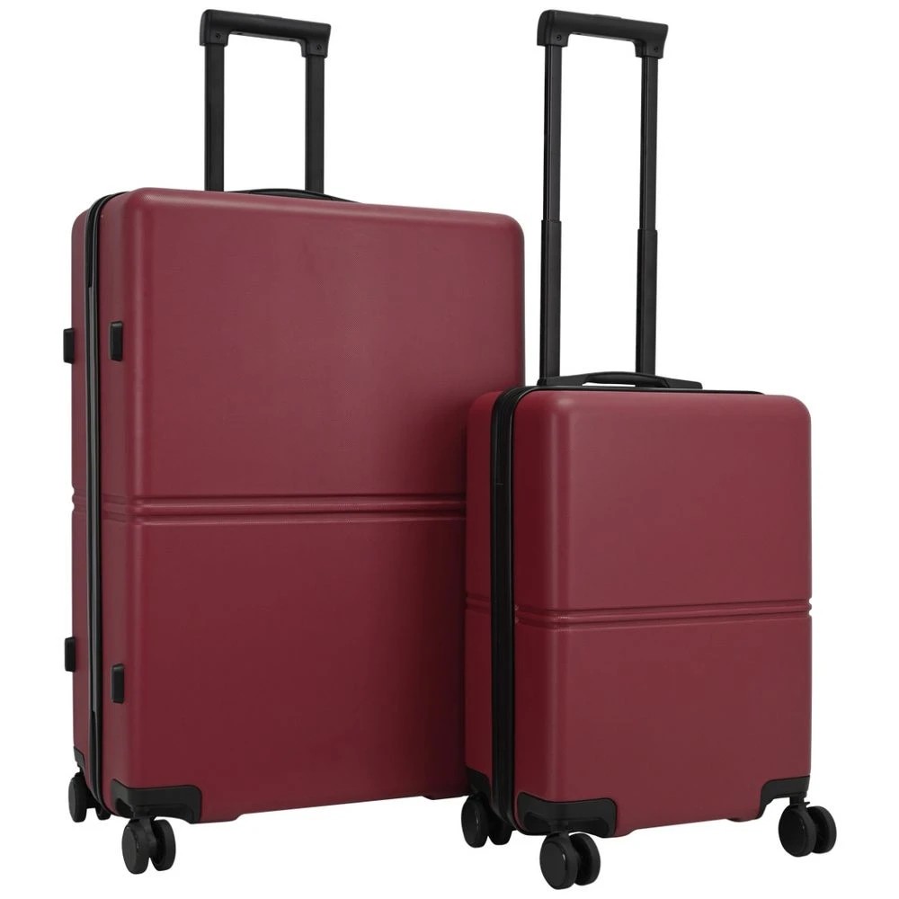 2 J.Burrows Basic Suitcase 2 Pack Burgundy, 2 of 9