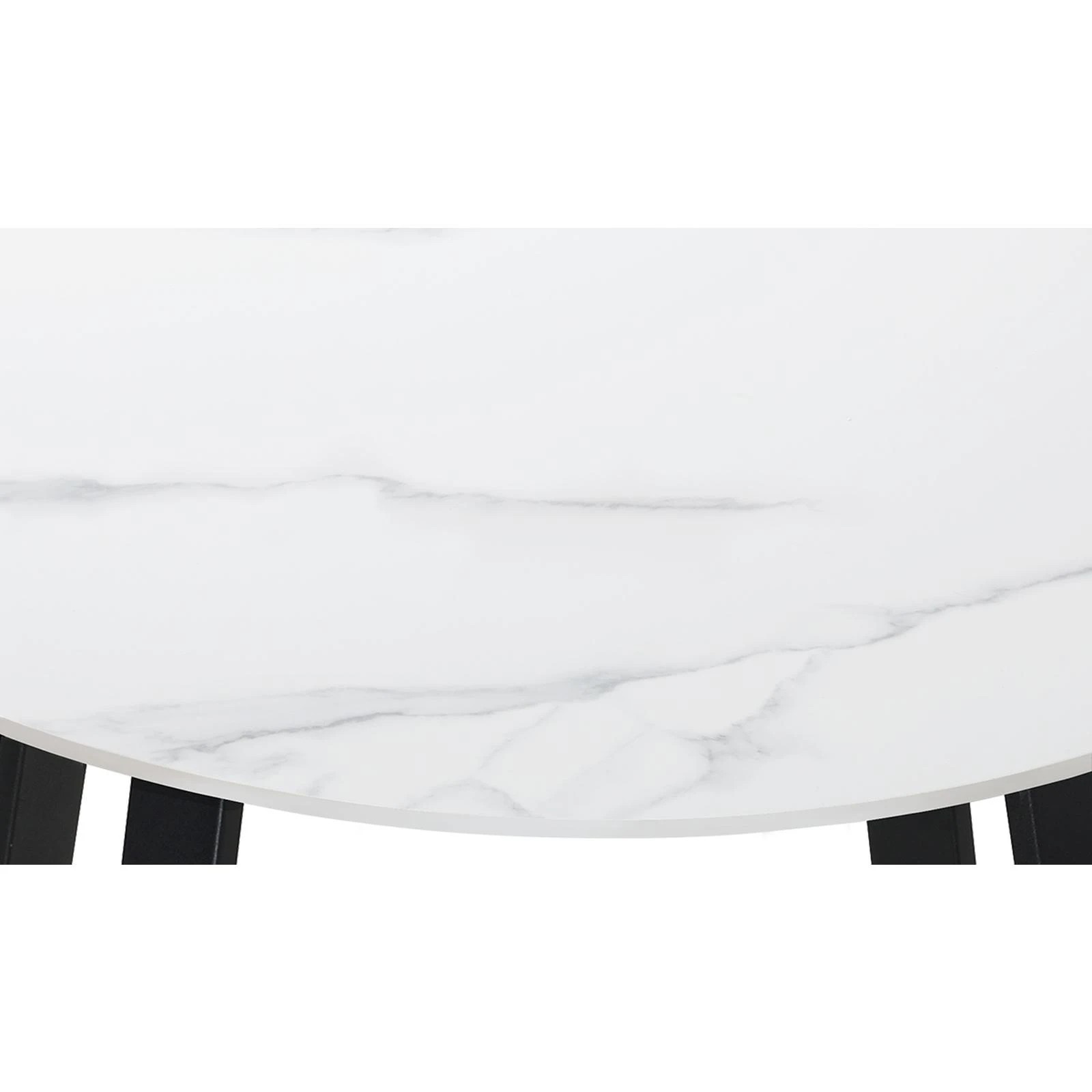 7 Livsip Outdoor Dining Marble Table 90cm Furniture Patio Garden Bistro Desk
 - Multi, 7 of 10