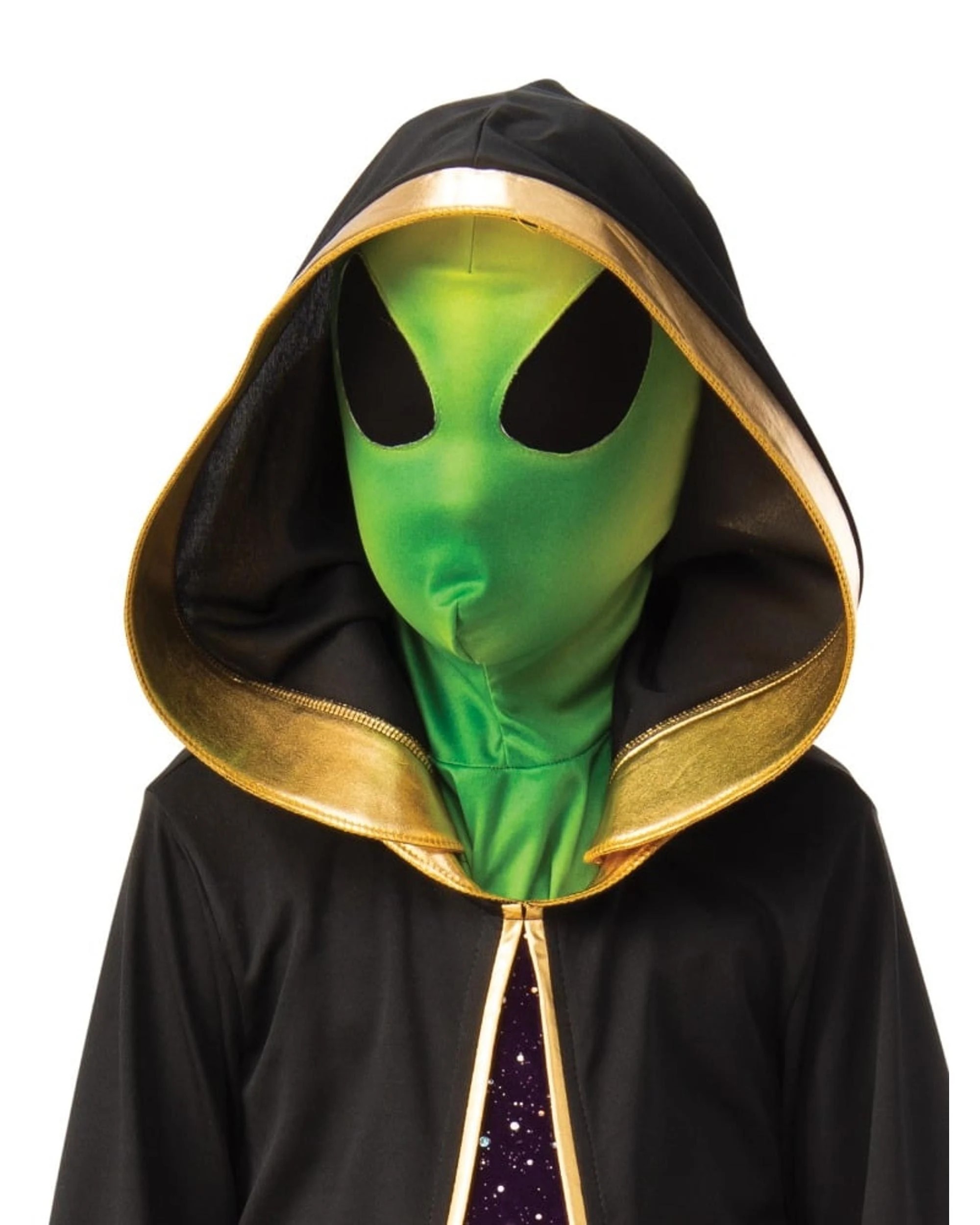 2 Alien Child Costume Size M 5-7 Years, 2 of 4