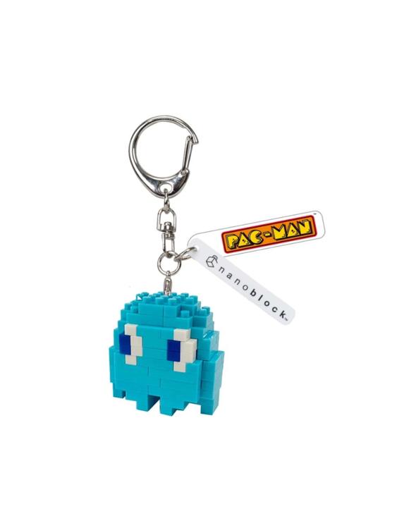 Pac-Man - Inky Nanoblocks N-FIG Bag Clip - ONE SIZE - Multi