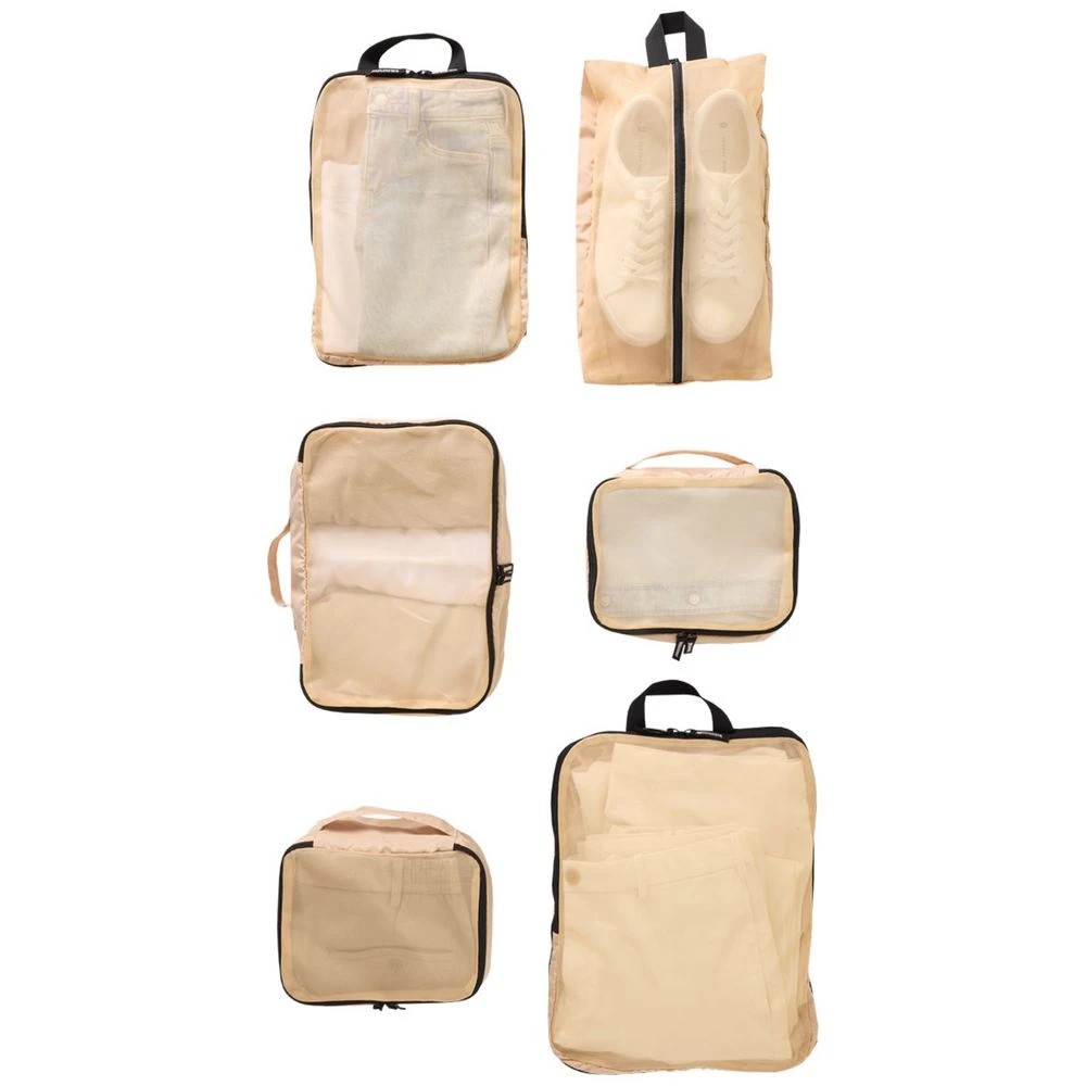 2 Otto On The Go Packing Cubes 6 Pack Tan, 2 of 6