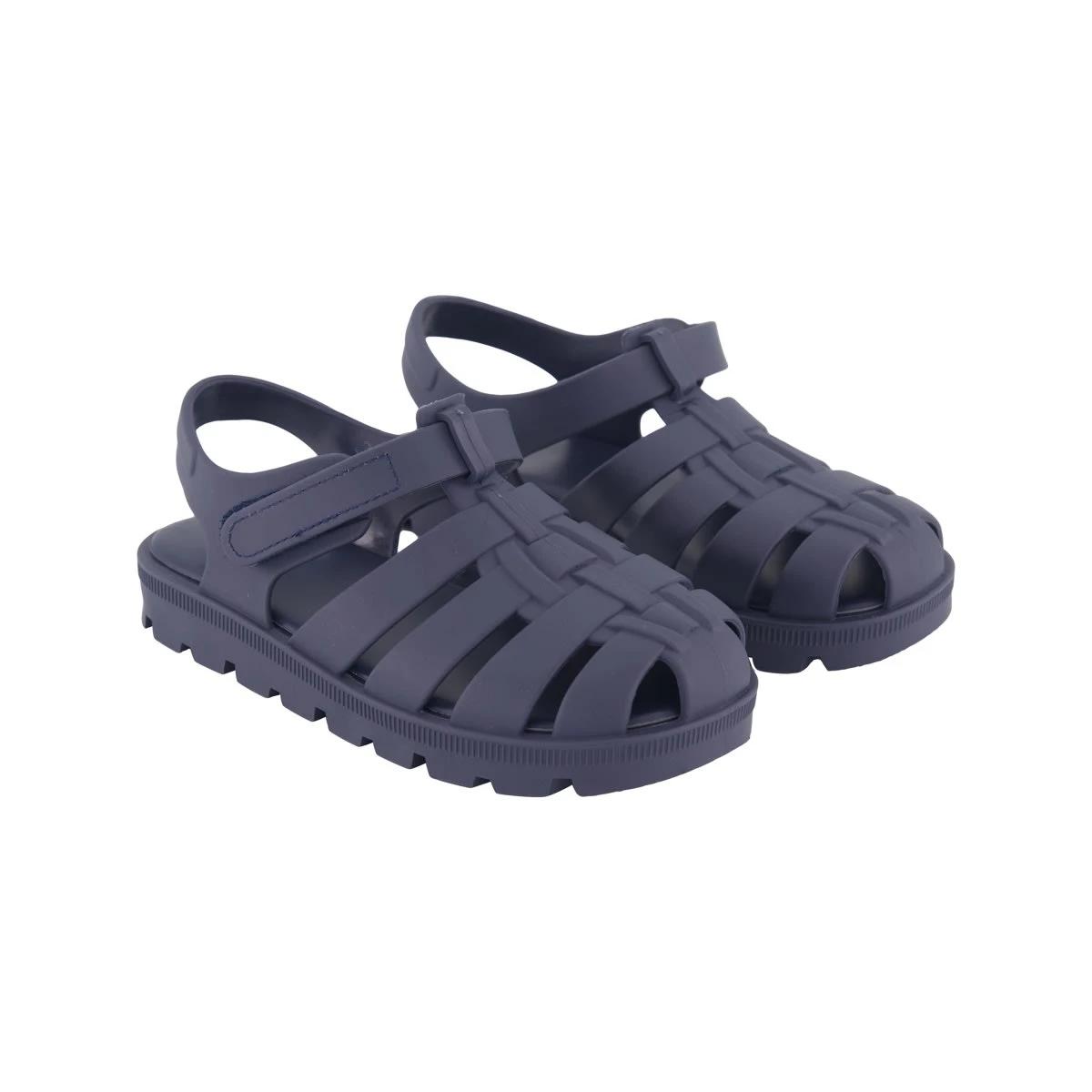 2 Junior Jelly Sandals DRESS BLUE, 2 of 4