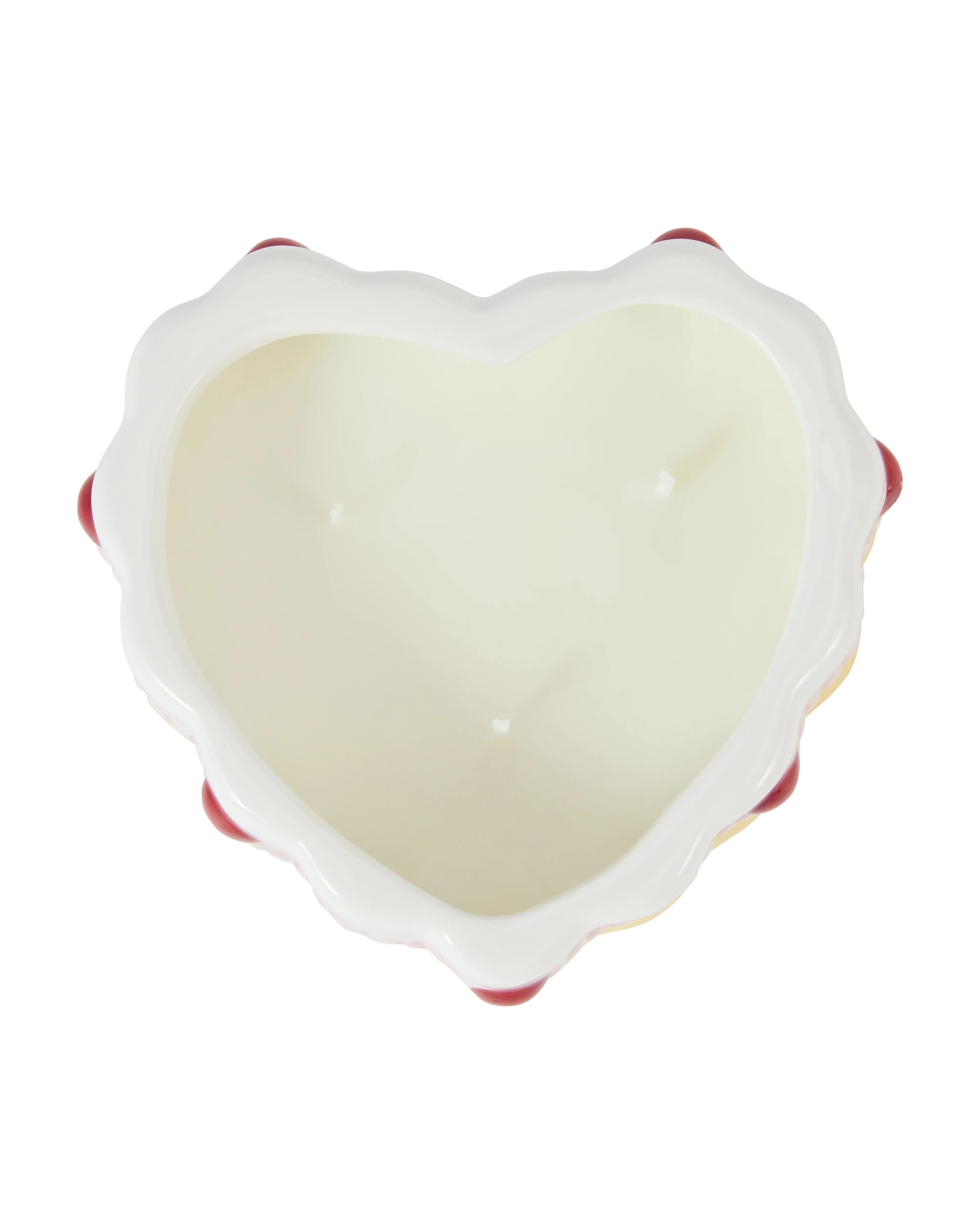 4 Ceramic Heart Tea Cake Candle, 4 of 6