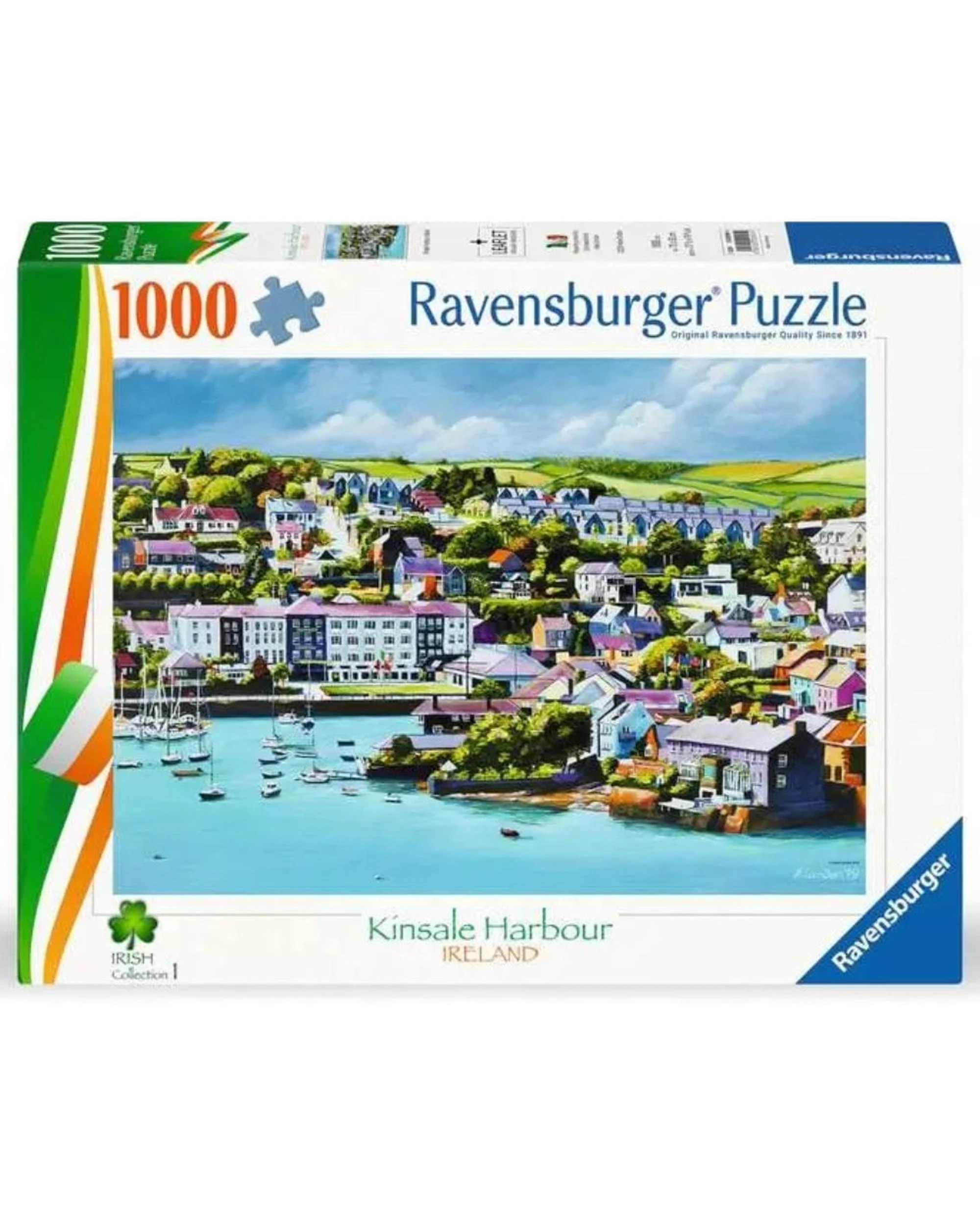 1 Ravensburger Kinsale Harbour Ireland 1000 Piece Jigsaw Puzzle, 1 of 1