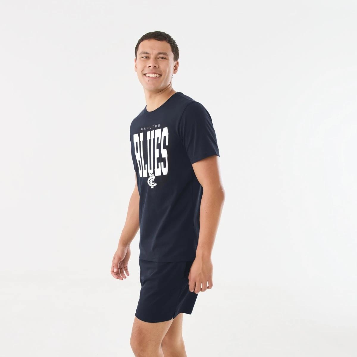 2 Official AFL Adult T-shirt Carlton, 2 of 5