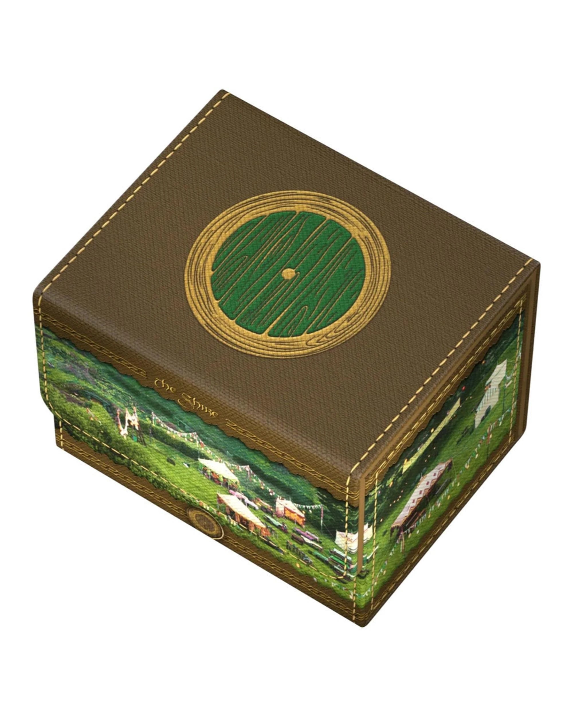 3 Ultimate Guard The Lord of the Rings Places of Middle-Earth Xenoskin Sidewinder 100+ The Shire Deck Box - Multi, 3 of 10