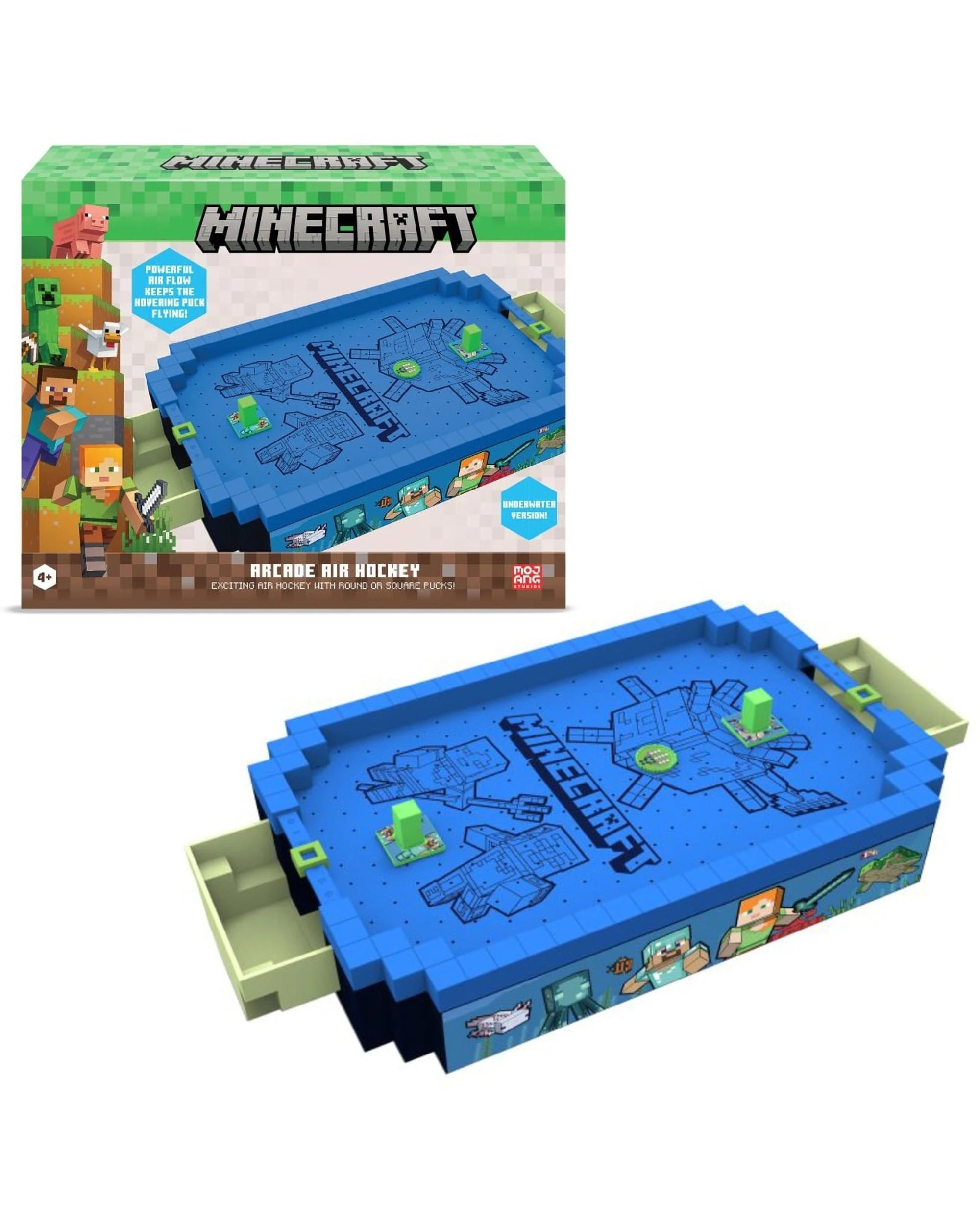 1 Minecraft Underwater Arcade Air Hockey - Core Series, 1 of 3