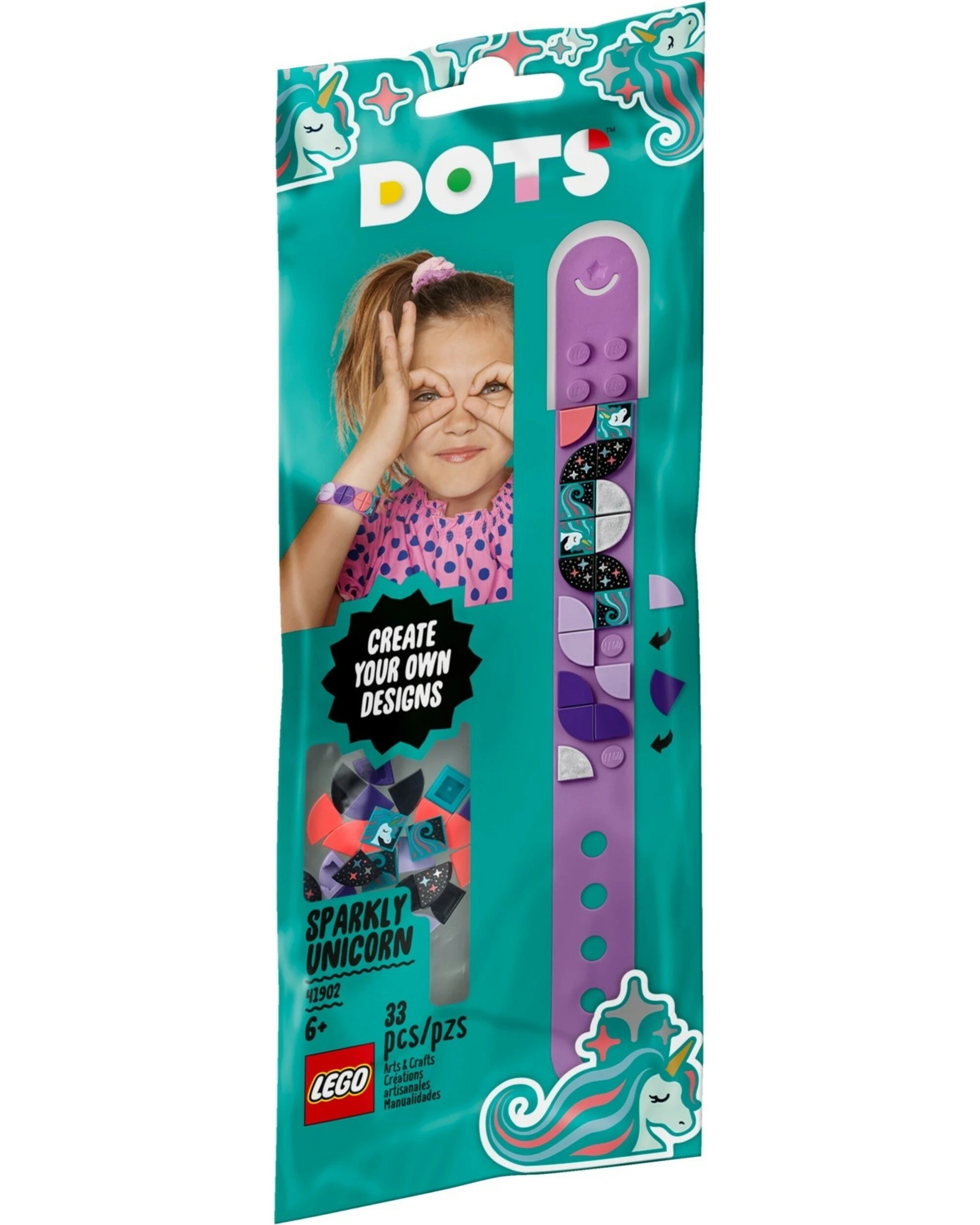 1 LEGO 41902 Sparkly Unicorn Bracelet DIY Jewelry Making Kit, 1 of 1