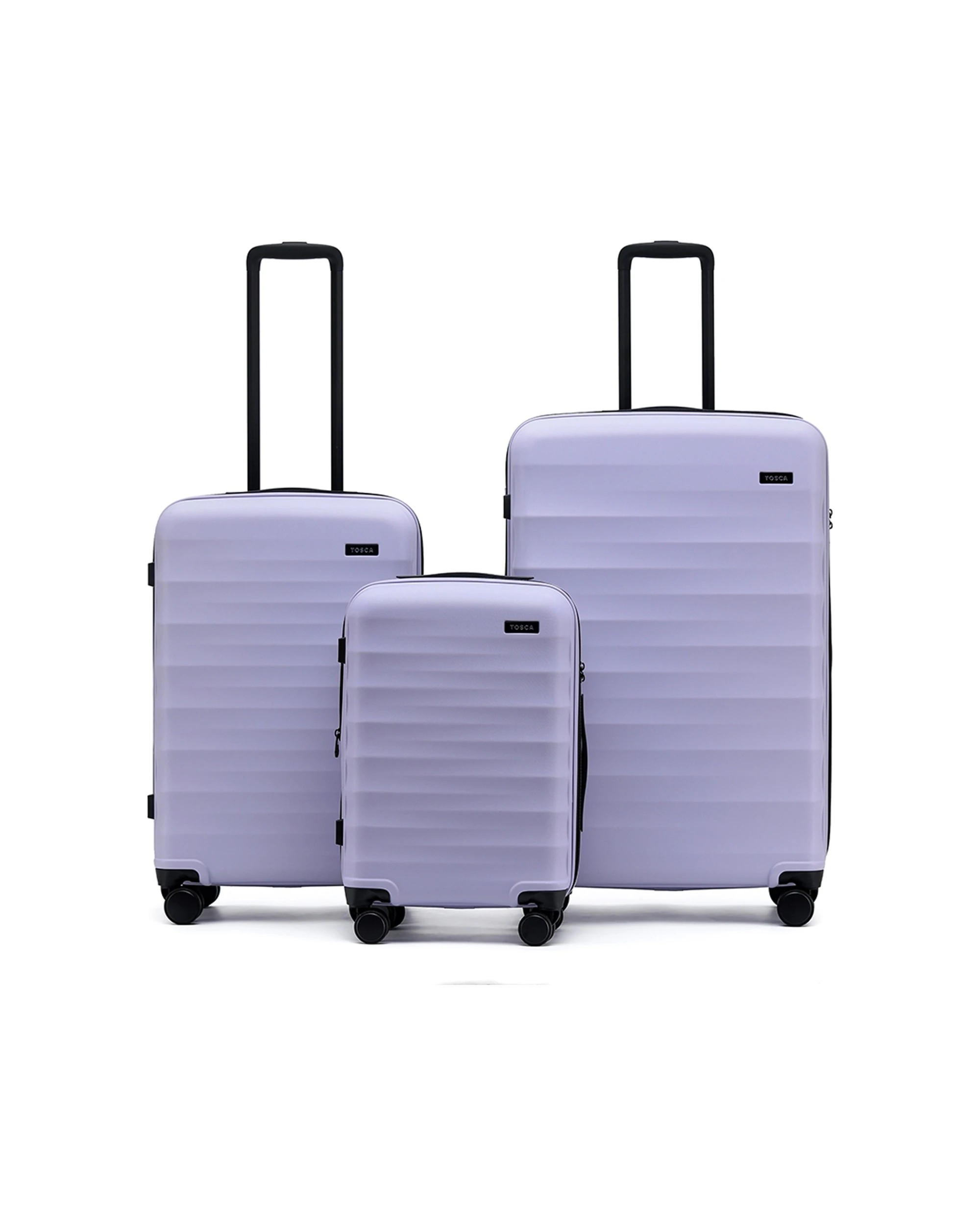 2 Tosca 3Pc Interstellar 2.0 Trolley Travel Suitcase Luggage Set - Purple, 2 of 7