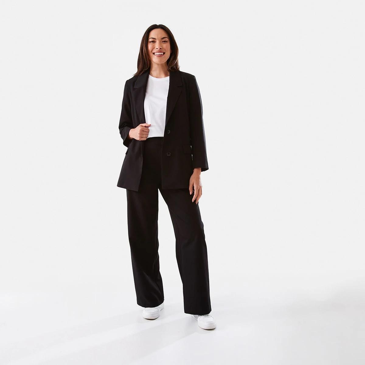 8 Tailored Pants Black, 8 of 9