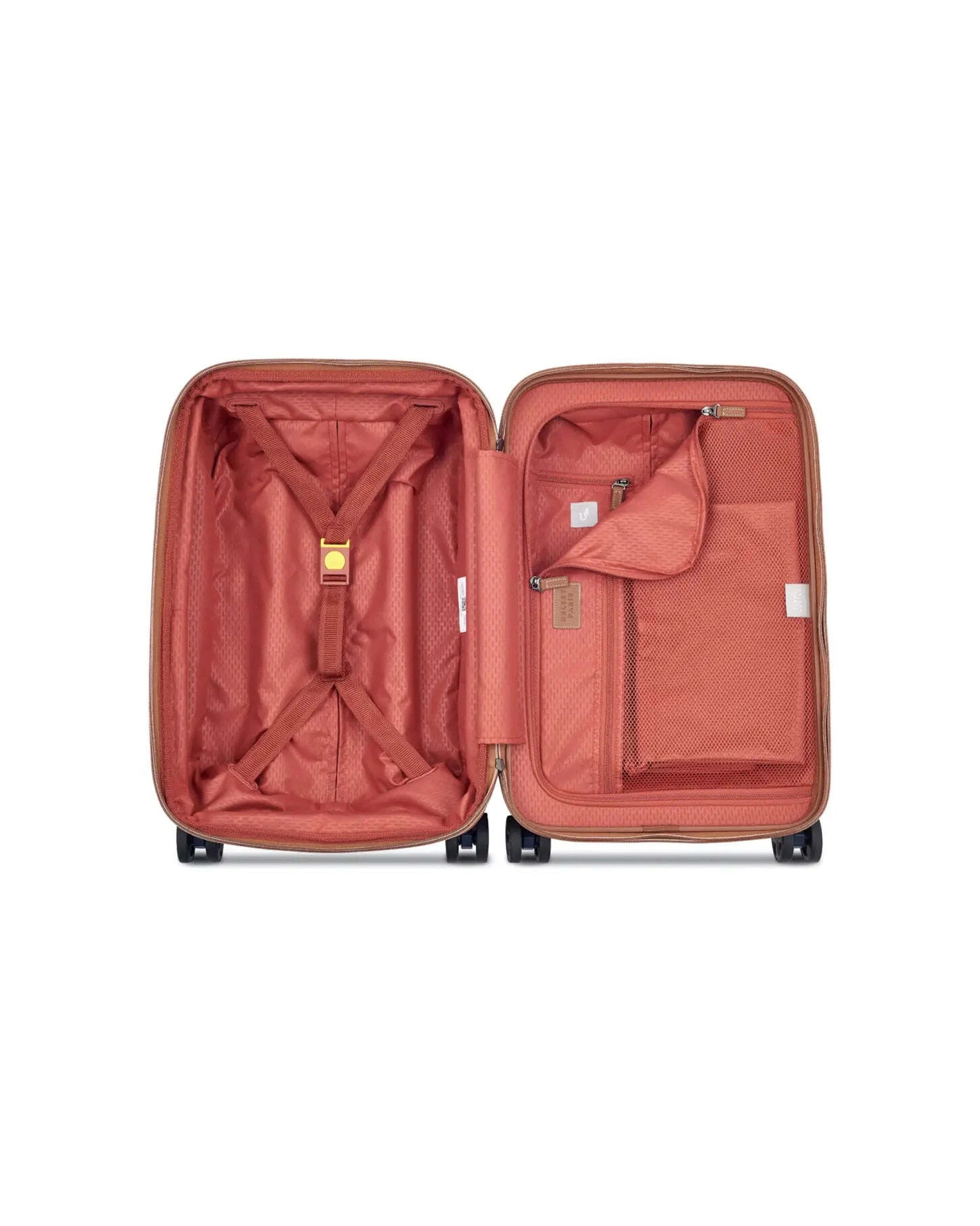 2 Delsey Luggage Chatelet Air 2.0 - 55 cm 4-Wheel Cabin Suitcase TSA Lock USB Port Navy - Blue, 2 of 6