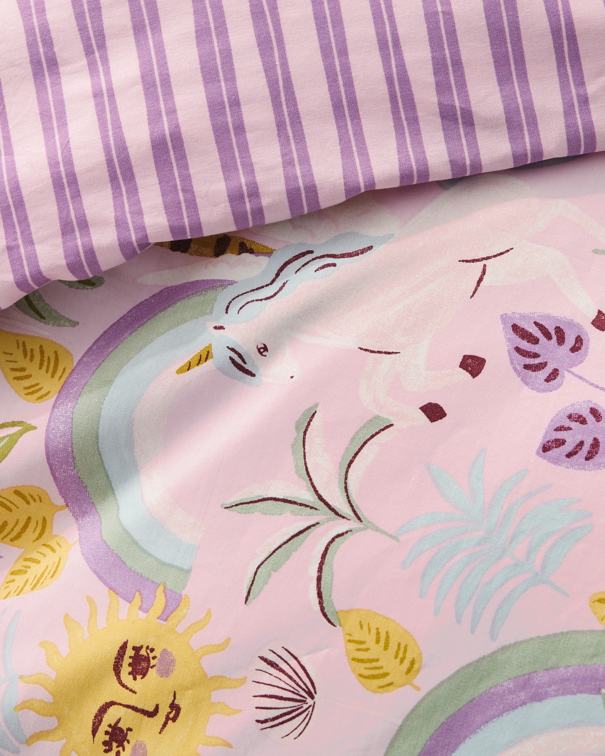 9 Target Unicorn Quilt Cover Set - Single Bed - Pink, 9 of 10