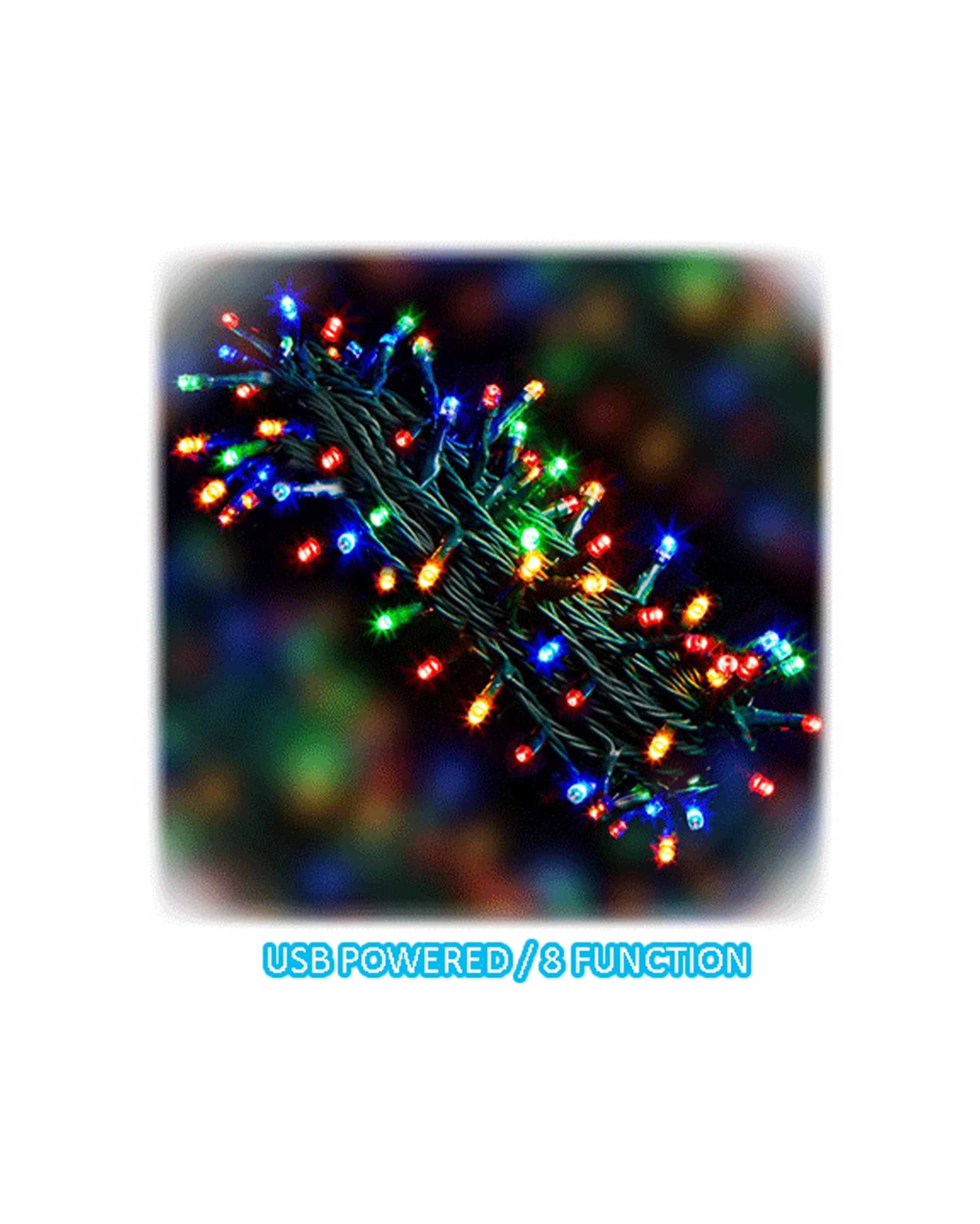 2 Sansai Usb Power Indoor/outdoor 20m 200 Led String Lights Party/christmas Multi
 - Multi, 2 of 3