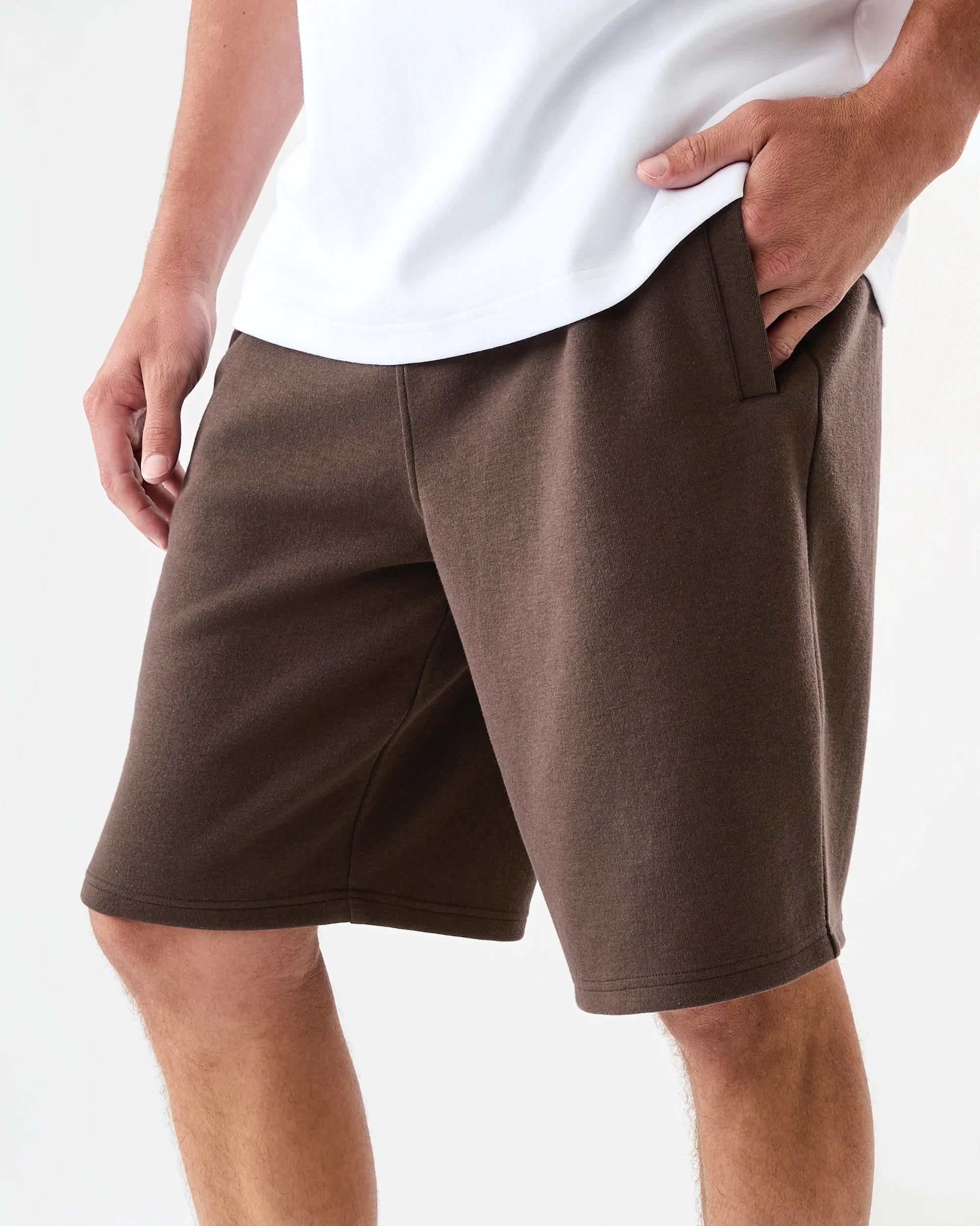 3 Baggy Interlock Shorts Brn Mulch, 3 of 7