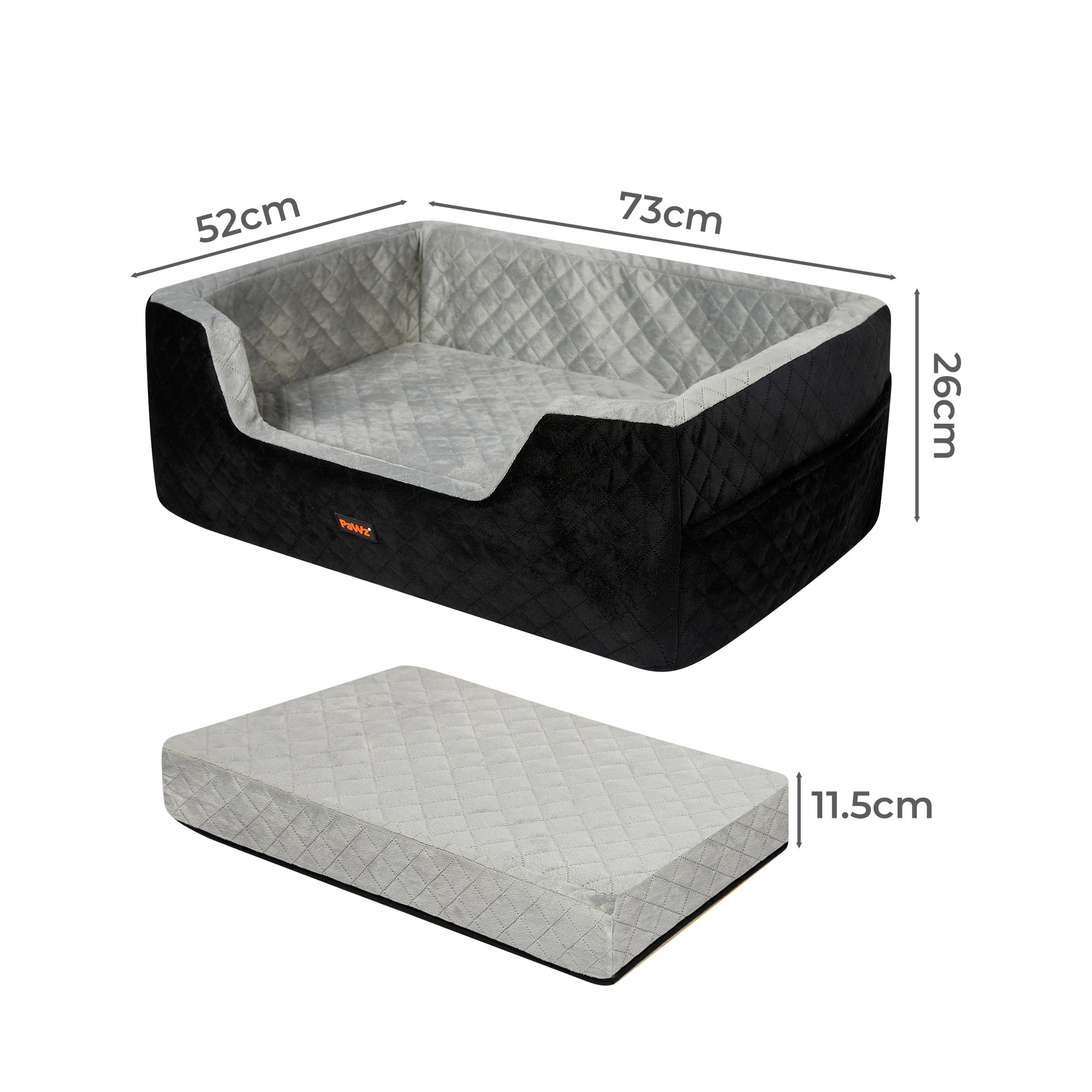 1 Pawz Dog Car Booster Seat Medium, 1 of 4