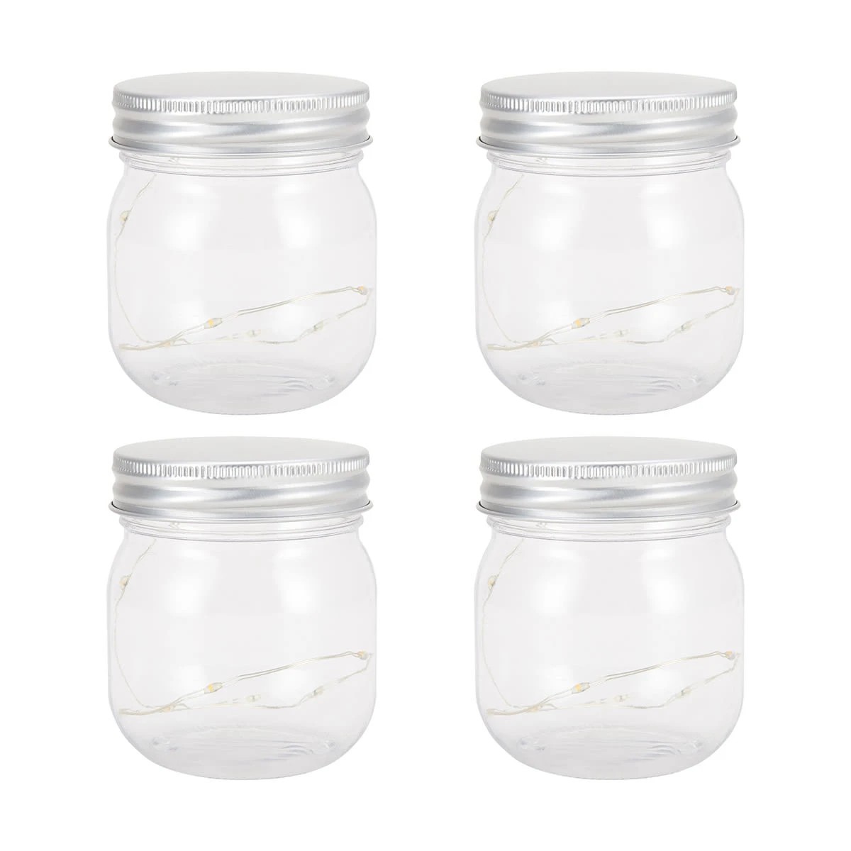 3 4 Pack Jar Lights, 3 of 4