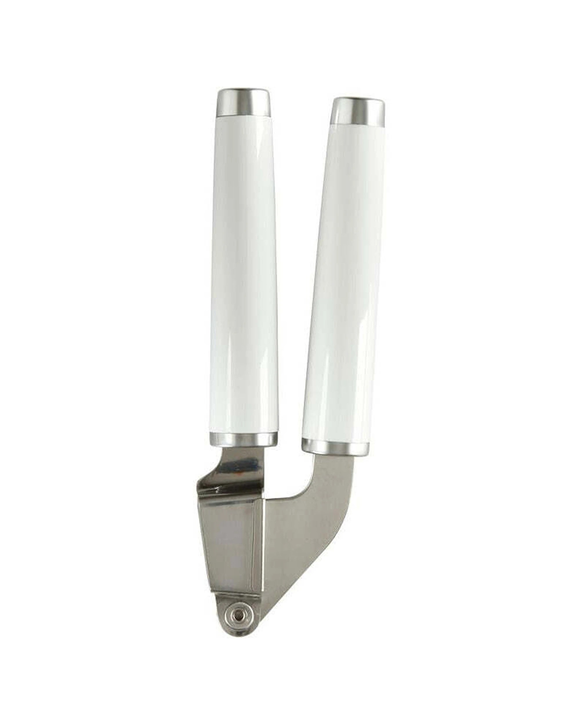 1 KitchenAid Stainless Steel Classic Garlic Press Reinforced Handle - White, 1 of 1
