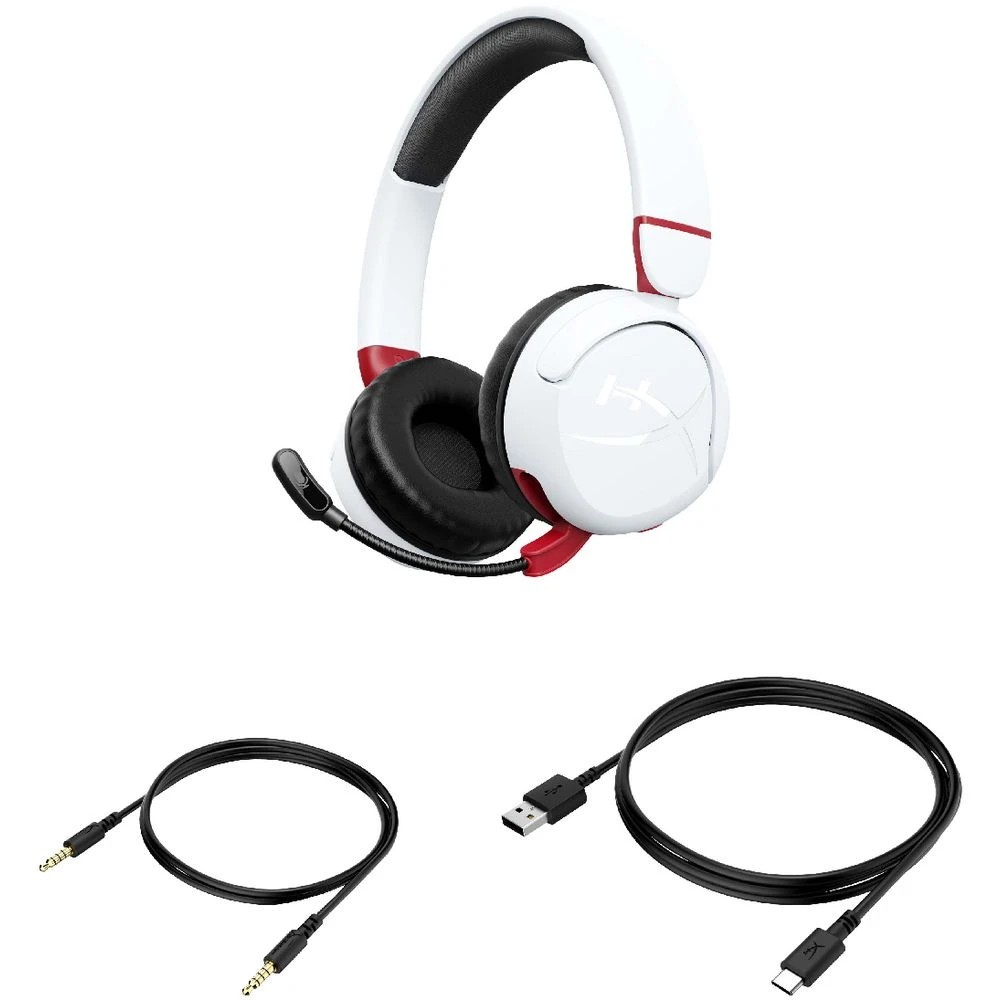 8 HyperX Cloud Mini Wireless Gaming Headset White, 8 of 10