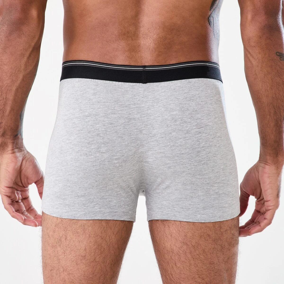 6 2 Pack Plain Trunks GREY TARMAC, 6 of 6