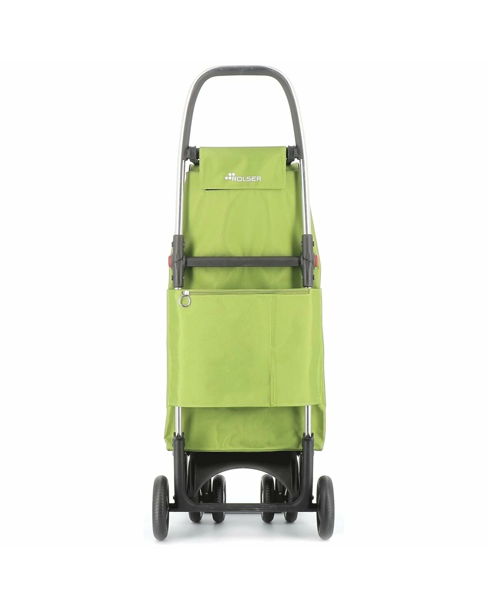 3 Rolser IMax MF 4 Wheel 2 Swivelling Trolley Lime, 3 of 5