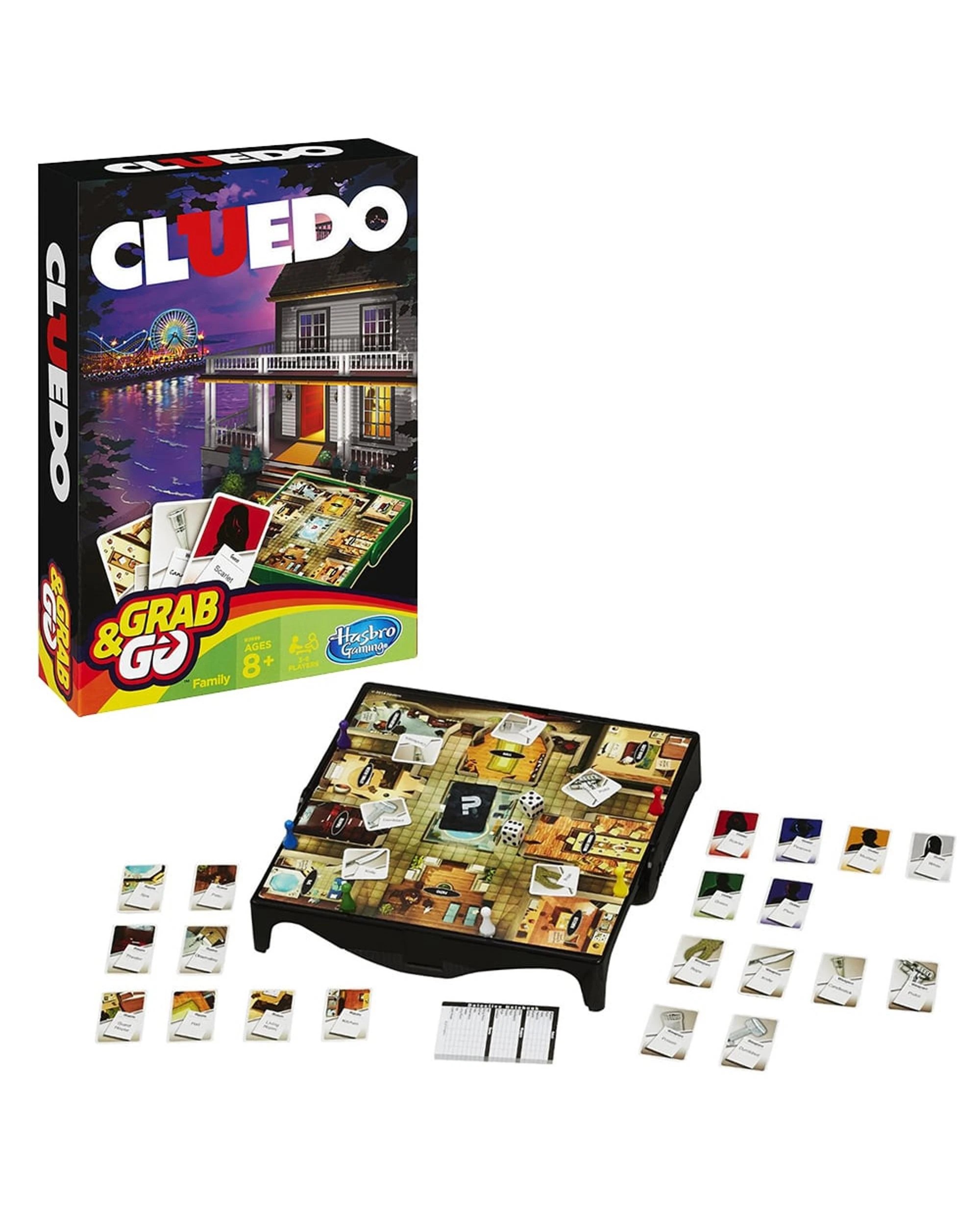 2 Cluedo Grab and Go Board Game, 2 of 3