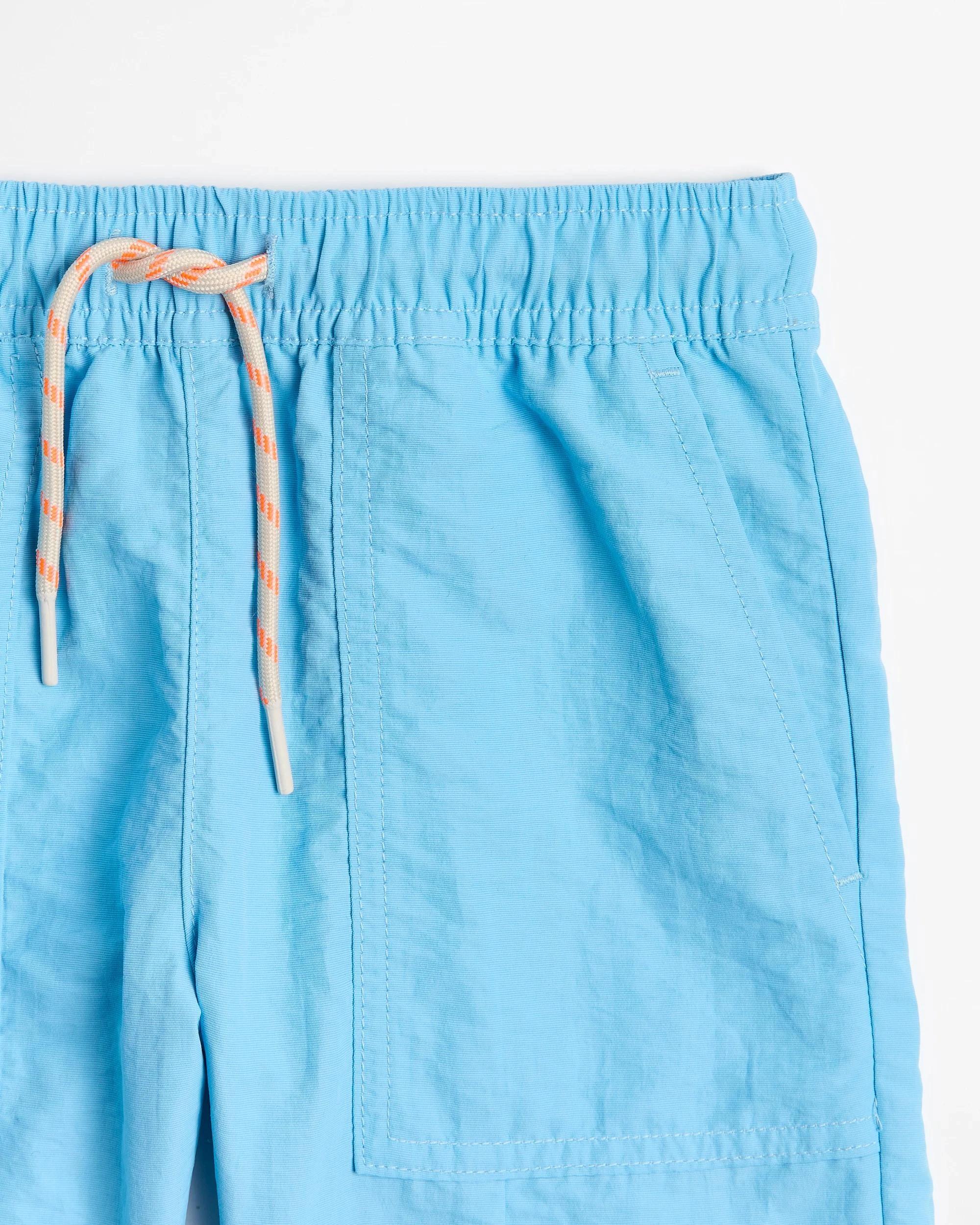 2 Target Nylon Volley Shorts BLUE, 2 of 3