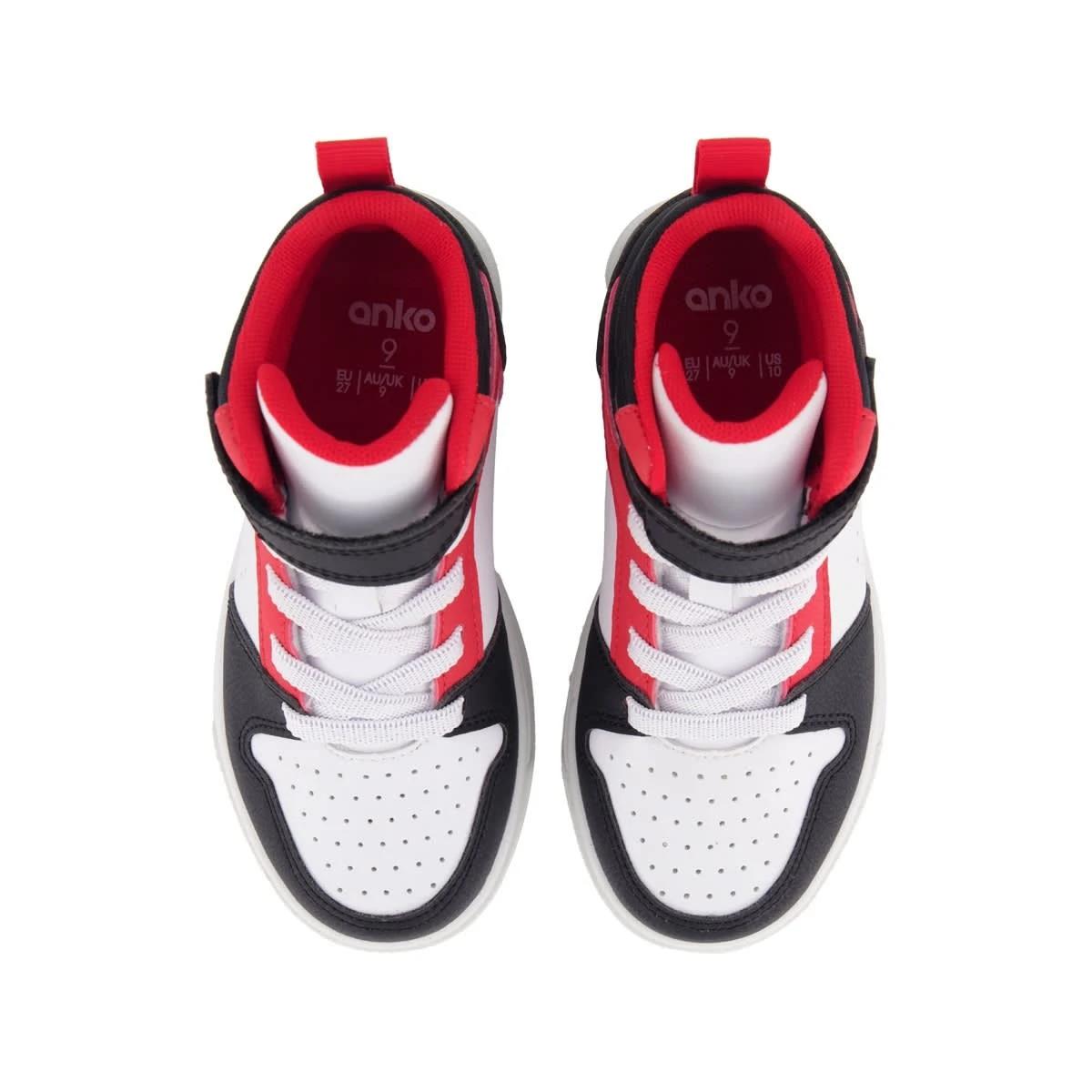 3 Junior Paco High Top Sneakers Sweet Red, 3 of 5