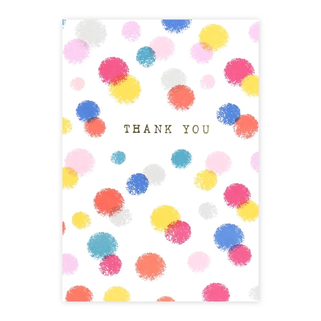 2 Hallmark Midi Colossal Thank You Greeting Card - Colourful Confetti, 2 of 2