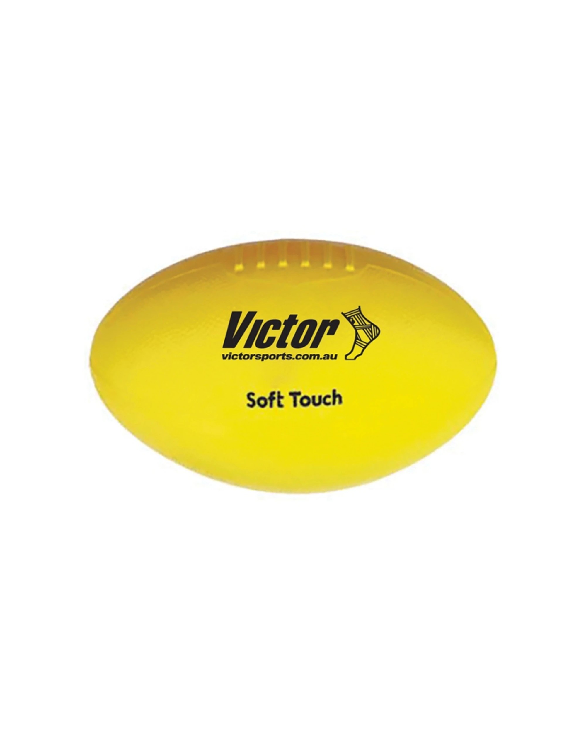 1 Victor Sports Vinyl School Aussie Rules Football Soft Touch Lightweight - Yellow, 1 of 1