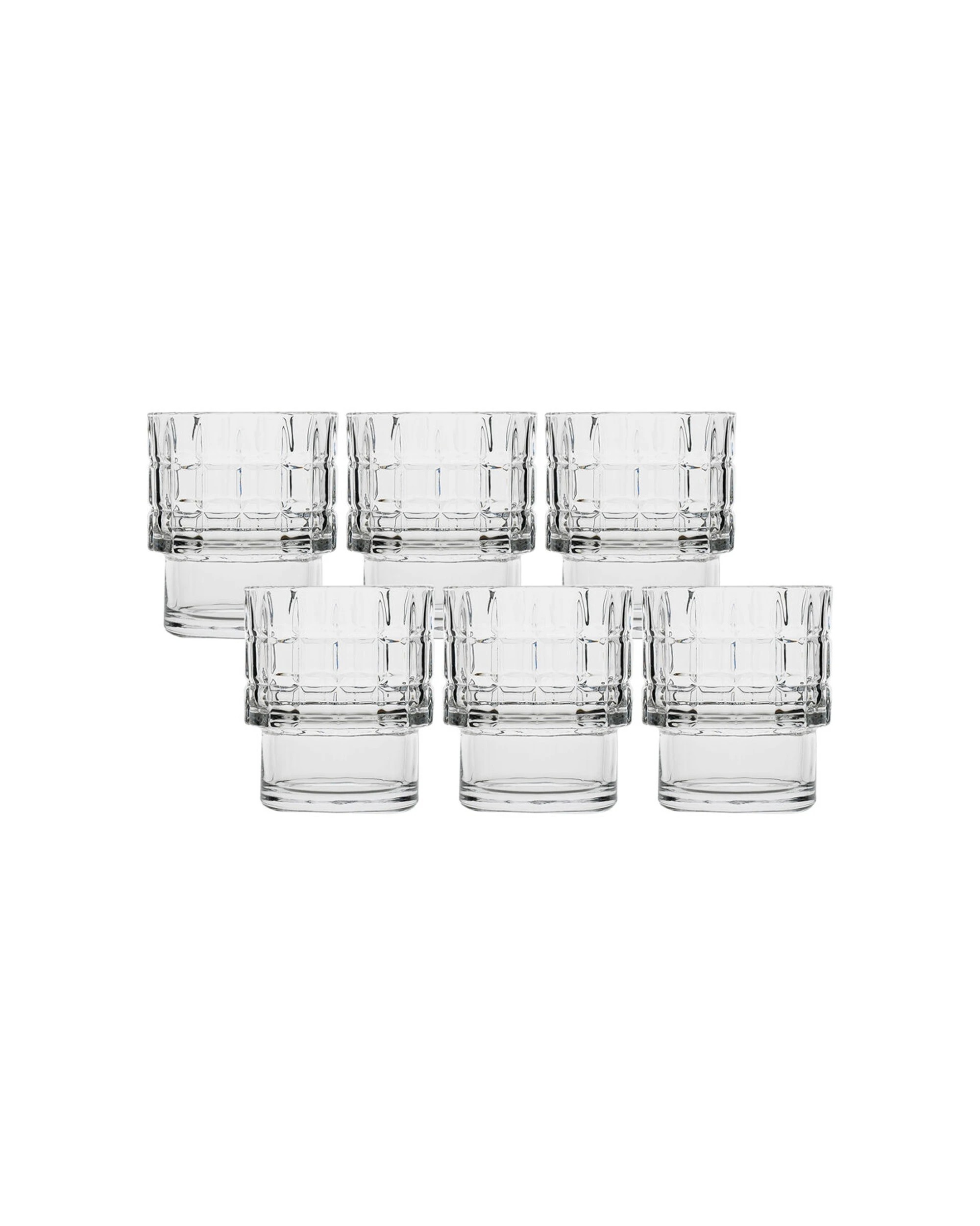 1 Ecology 6pc Phineas Glass Tumblers Drinking Cup 300ml - Clear, 1 of 3