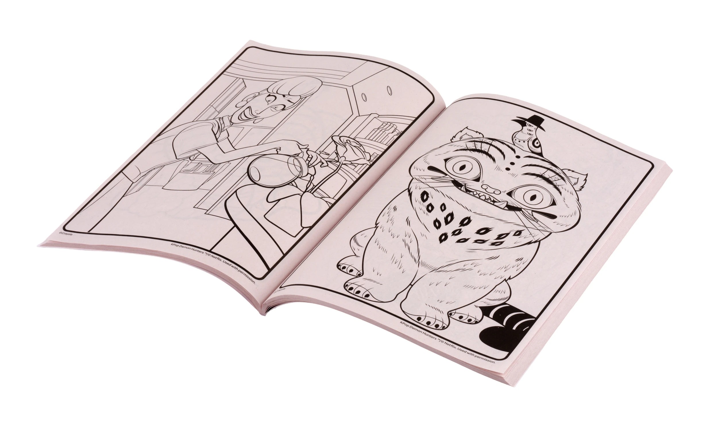 7 Crayola KPop Demon Hunters 96 Page Coloring Book, 7 of 8