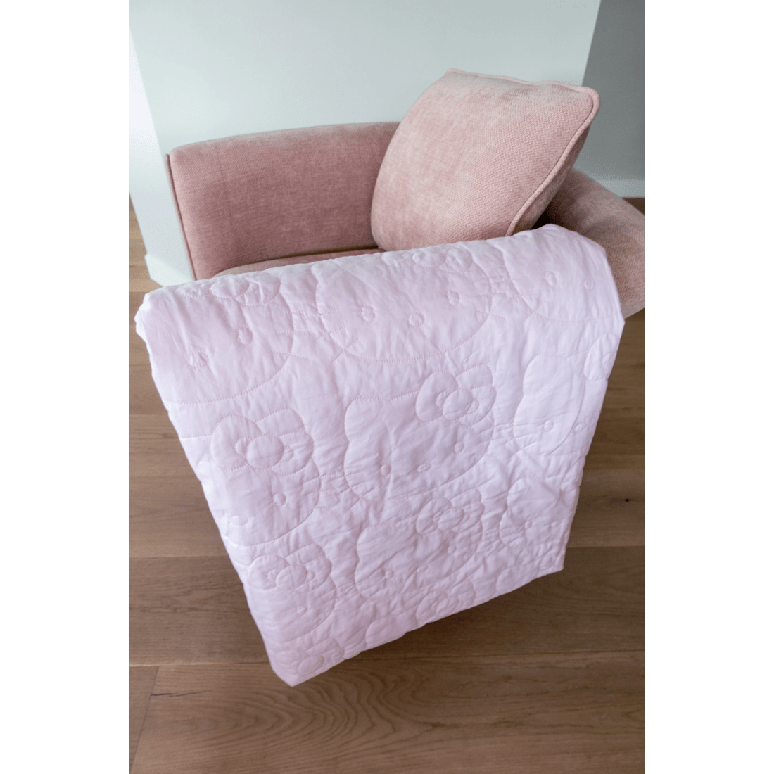 3 Hello Kitty Quilted Coverlet
 - Queen Bed
 - Pink, 3 of 8
