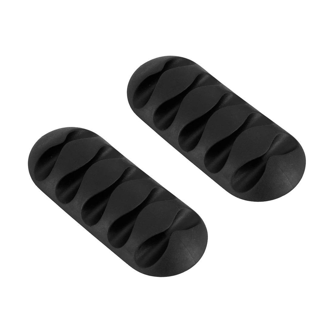 3 16 Pack Cable Tidy - Black, 3 of 8