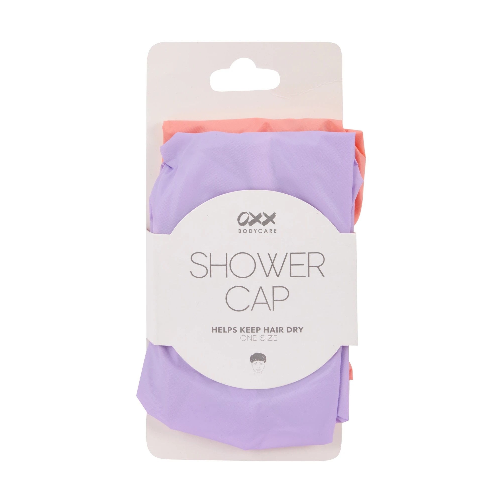 5 OXX Bodycare 2 Pack Shower Caps, 5 of 5