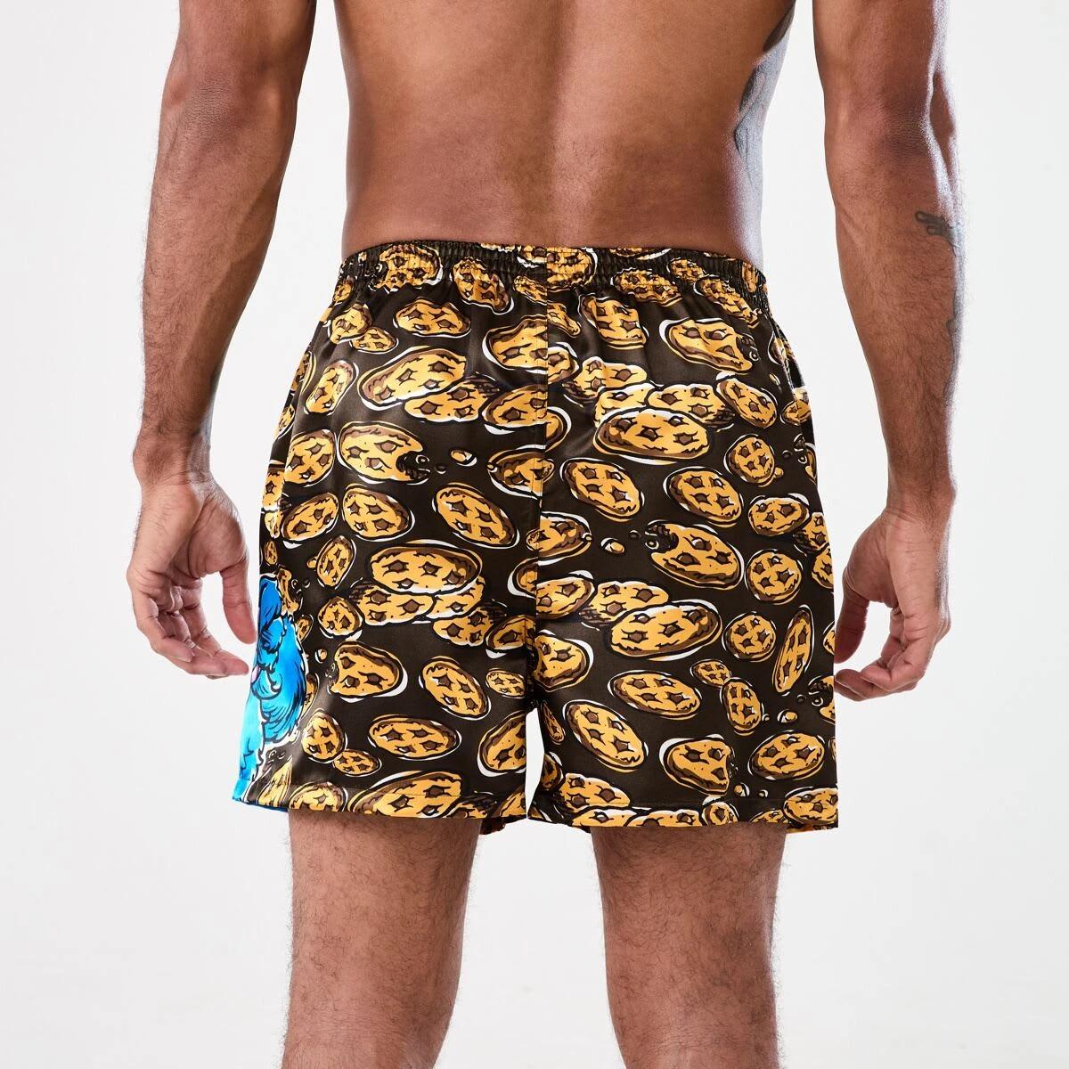 3 Cookie Monster License Boxers COOKIE MONSTER, 3 of 6