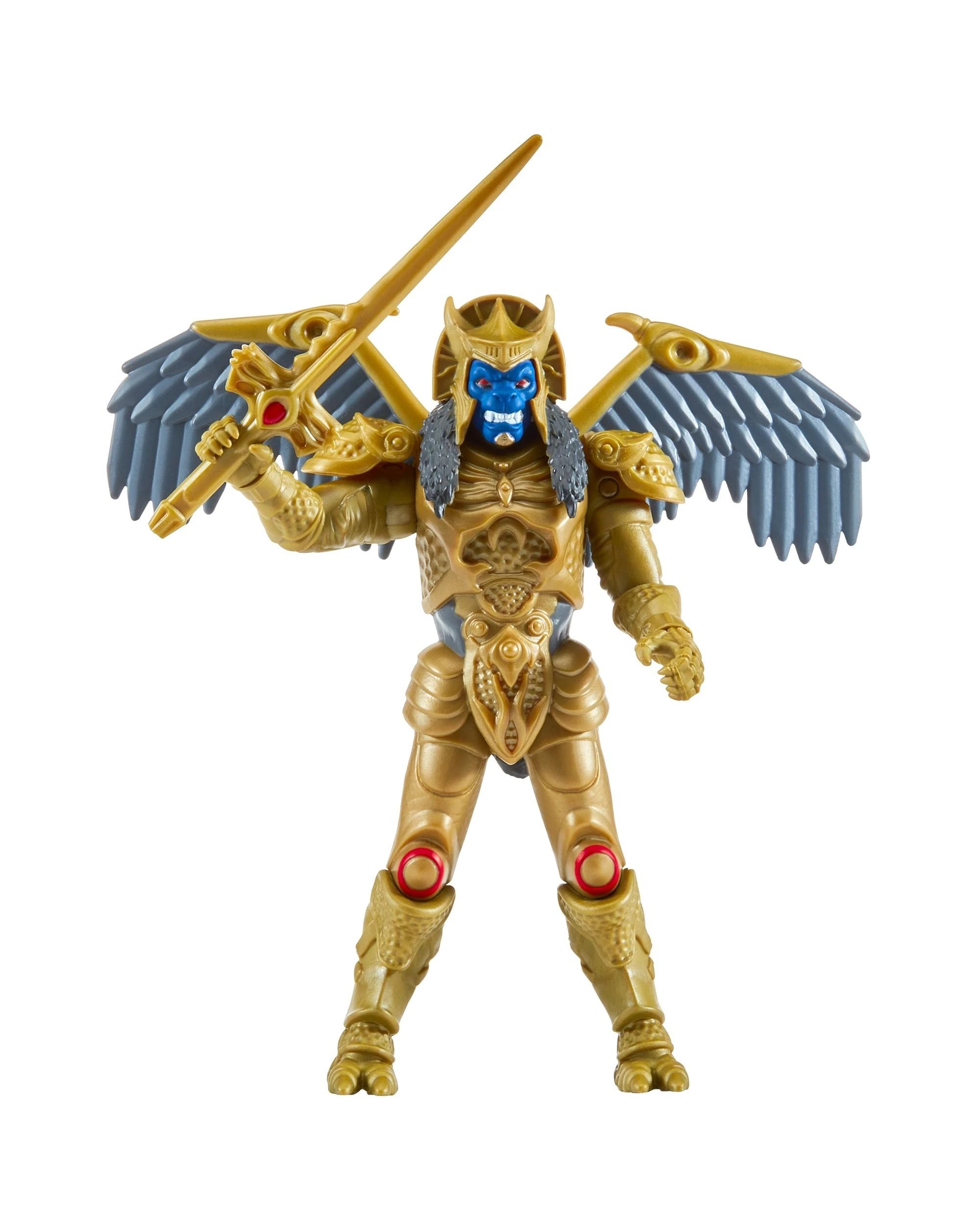 3 Mighty Morphin Power Rangers Re-Ignition Wing Flappin Goldar Action Figure, 3 of 9