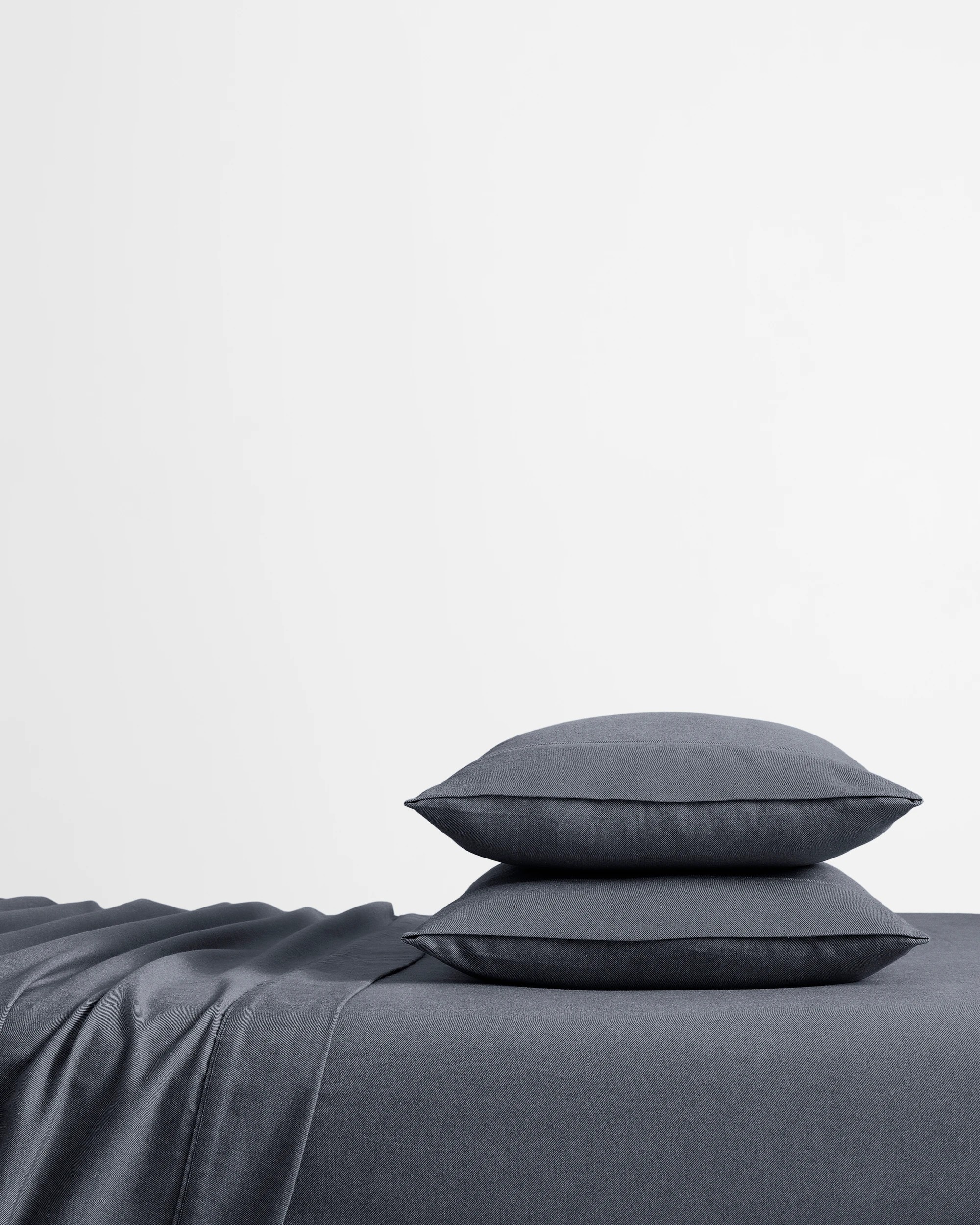 1 Target Kai Flannelette Sheet Set - Double Bed - Blue, 1 of 4