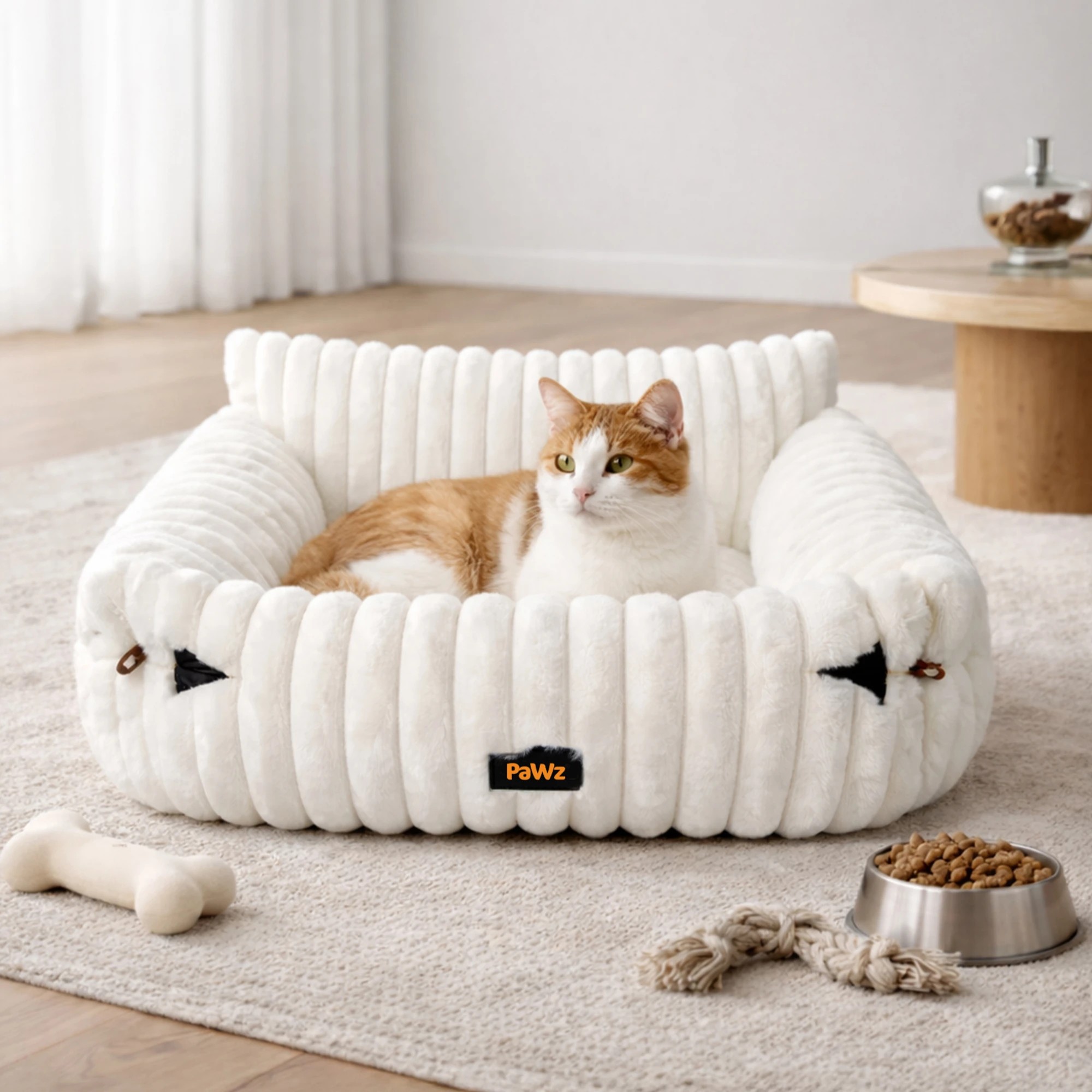 8 Pawz Puppy Bed Soft Fluffy Large, 8 of 9