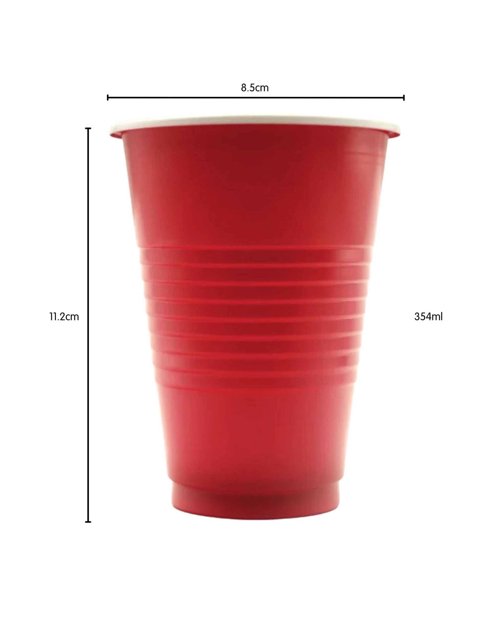 2 Party Maker American Party Cups 354ml Pack of 50 - Red, 2 of 3